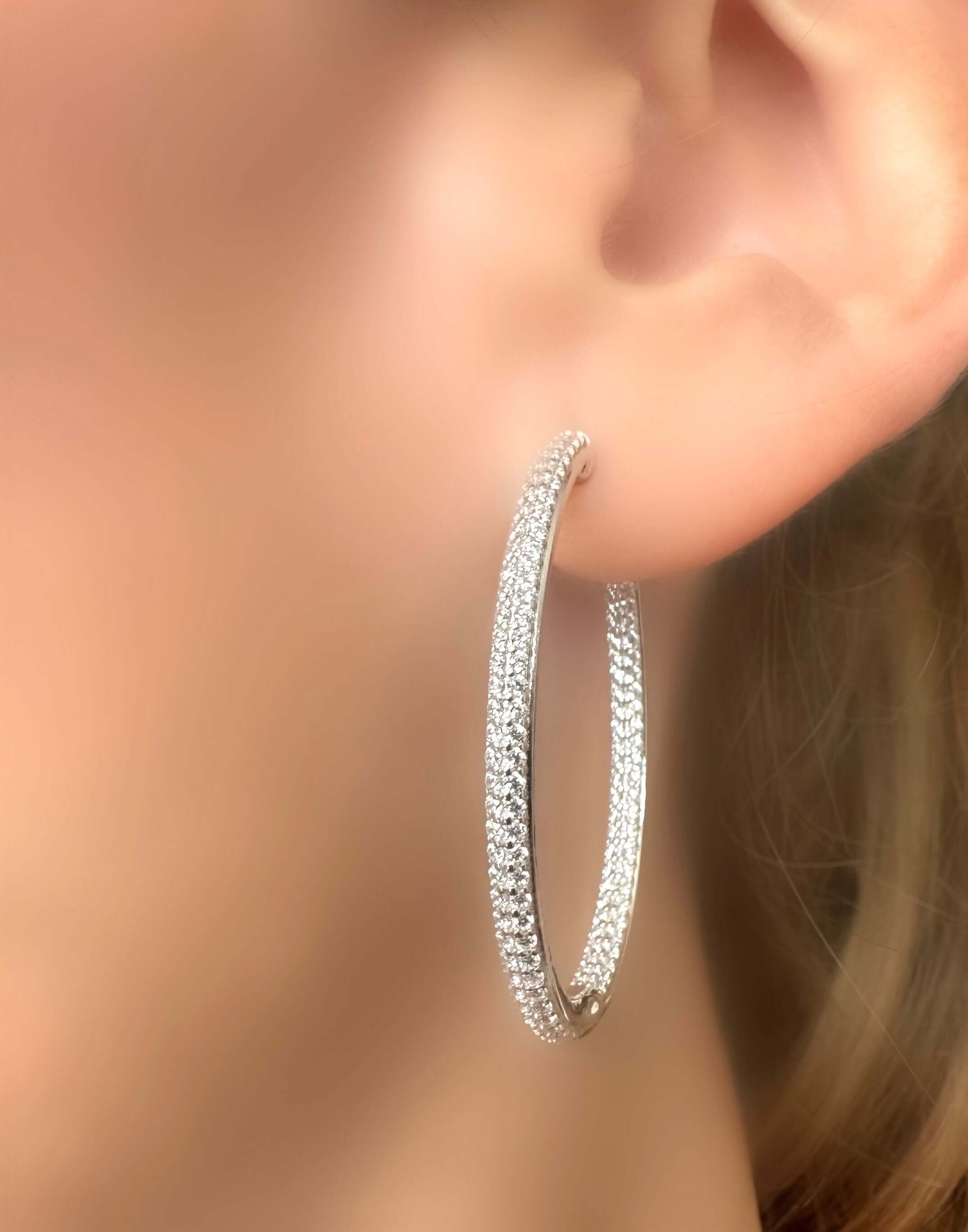 Aros Splendor Oval 40 (Plata 925)
