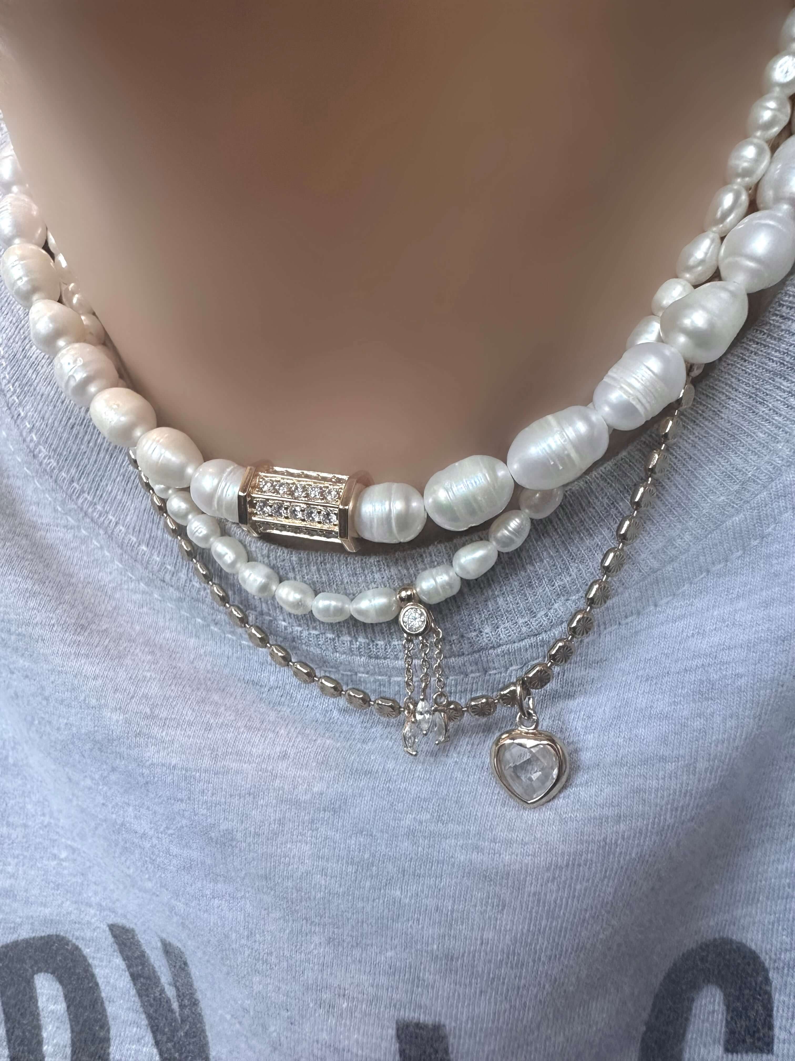 Dolce Pearl Tulipe Halskette