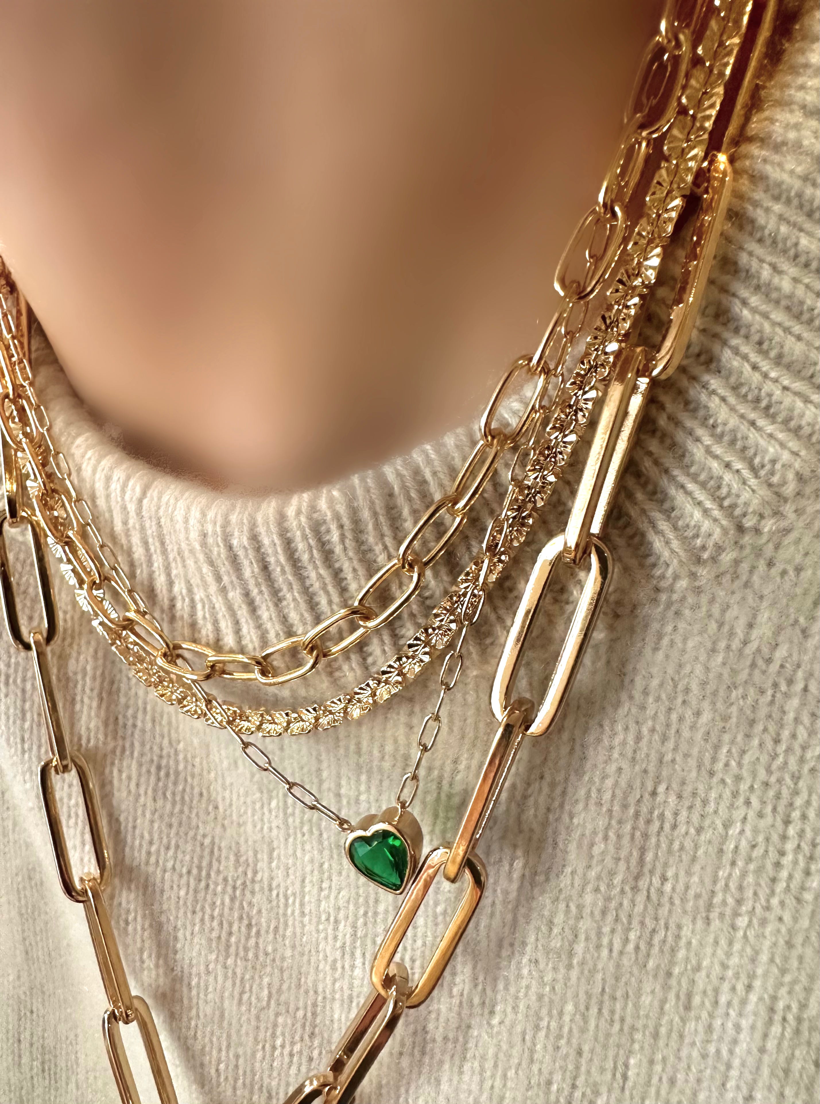 Eternal Love Necklace (Green)