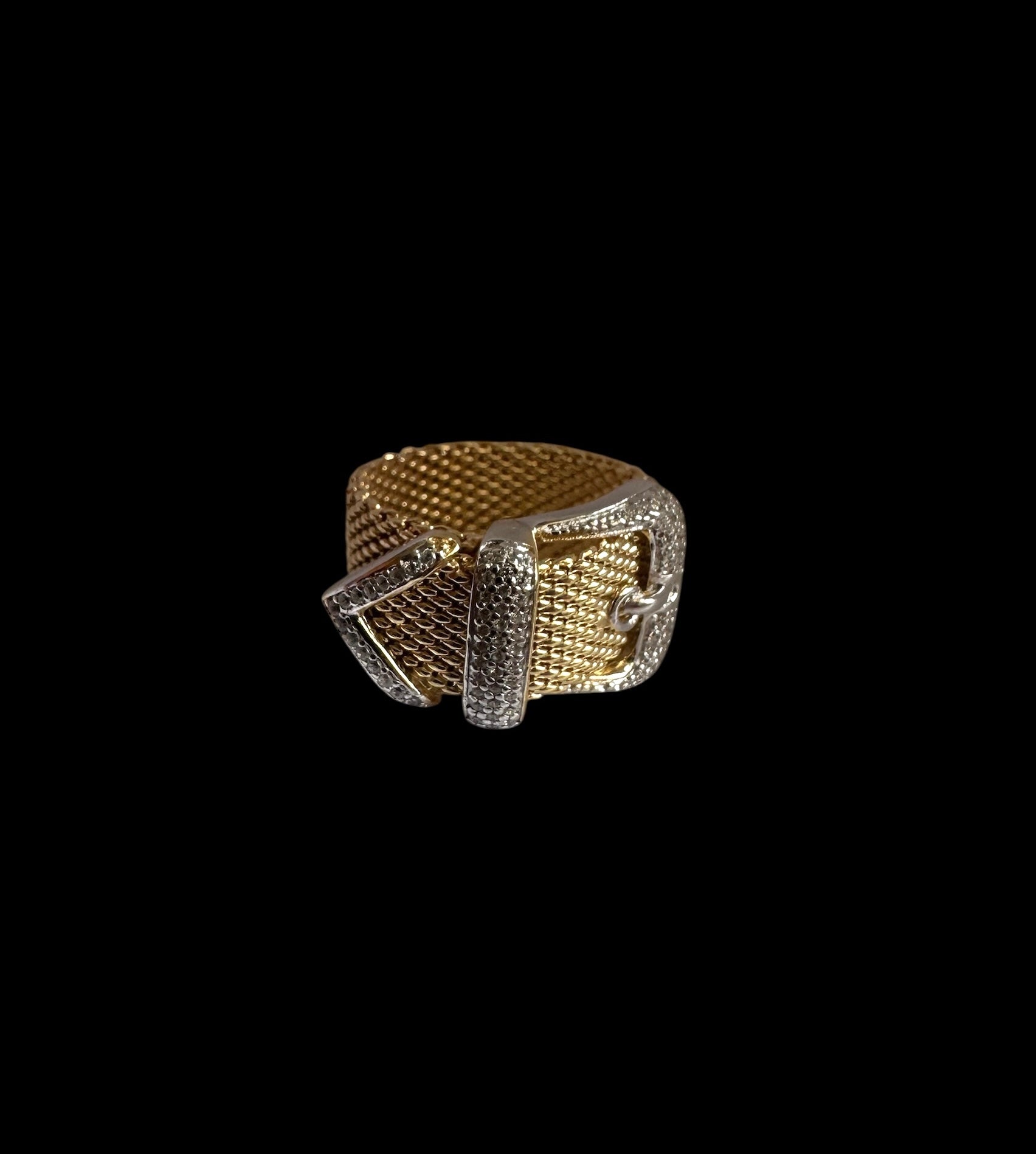 Anillo Cruise Belt (Plata 925 bañada oro 18k)