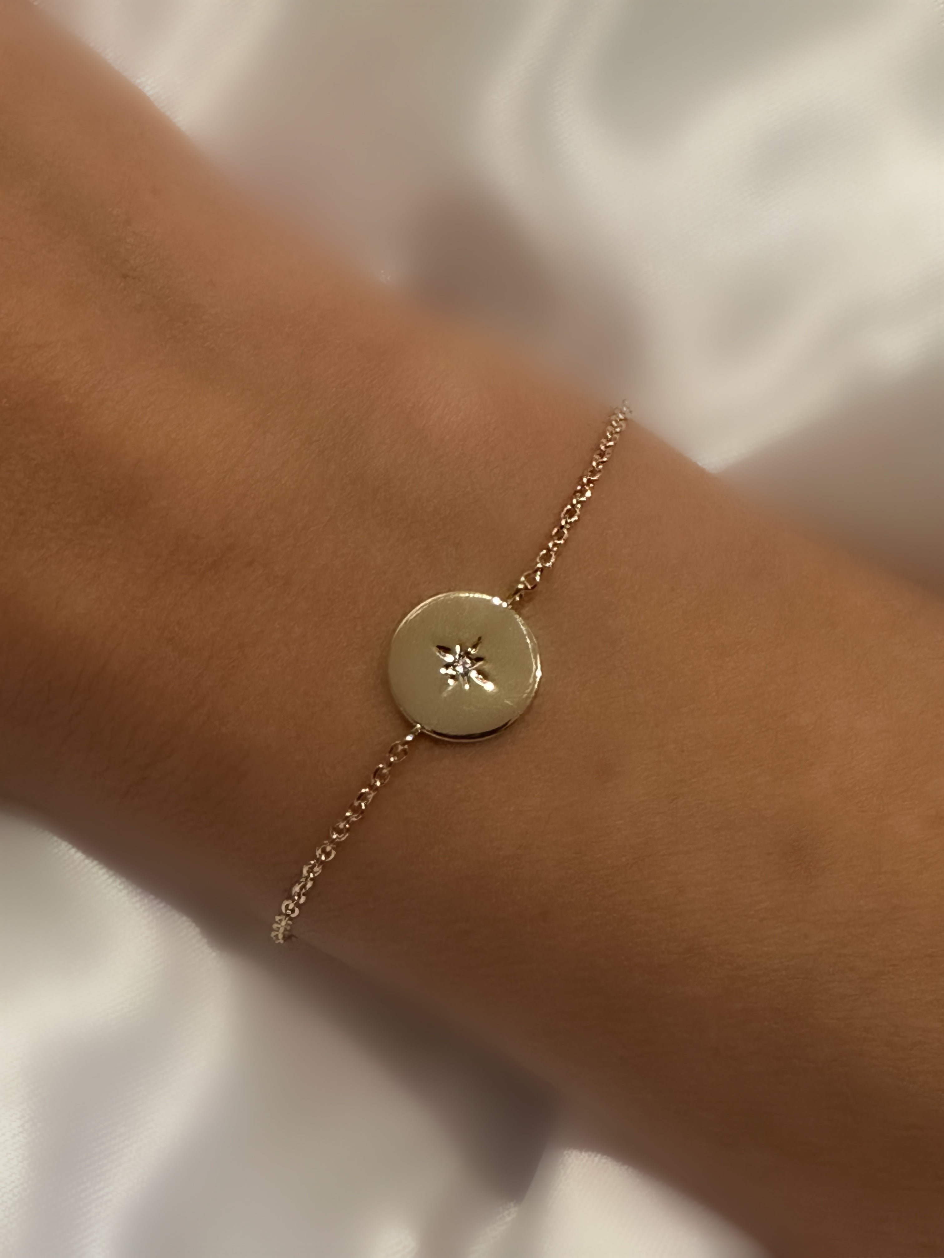 Pulsera Thin Estrella de los vientos