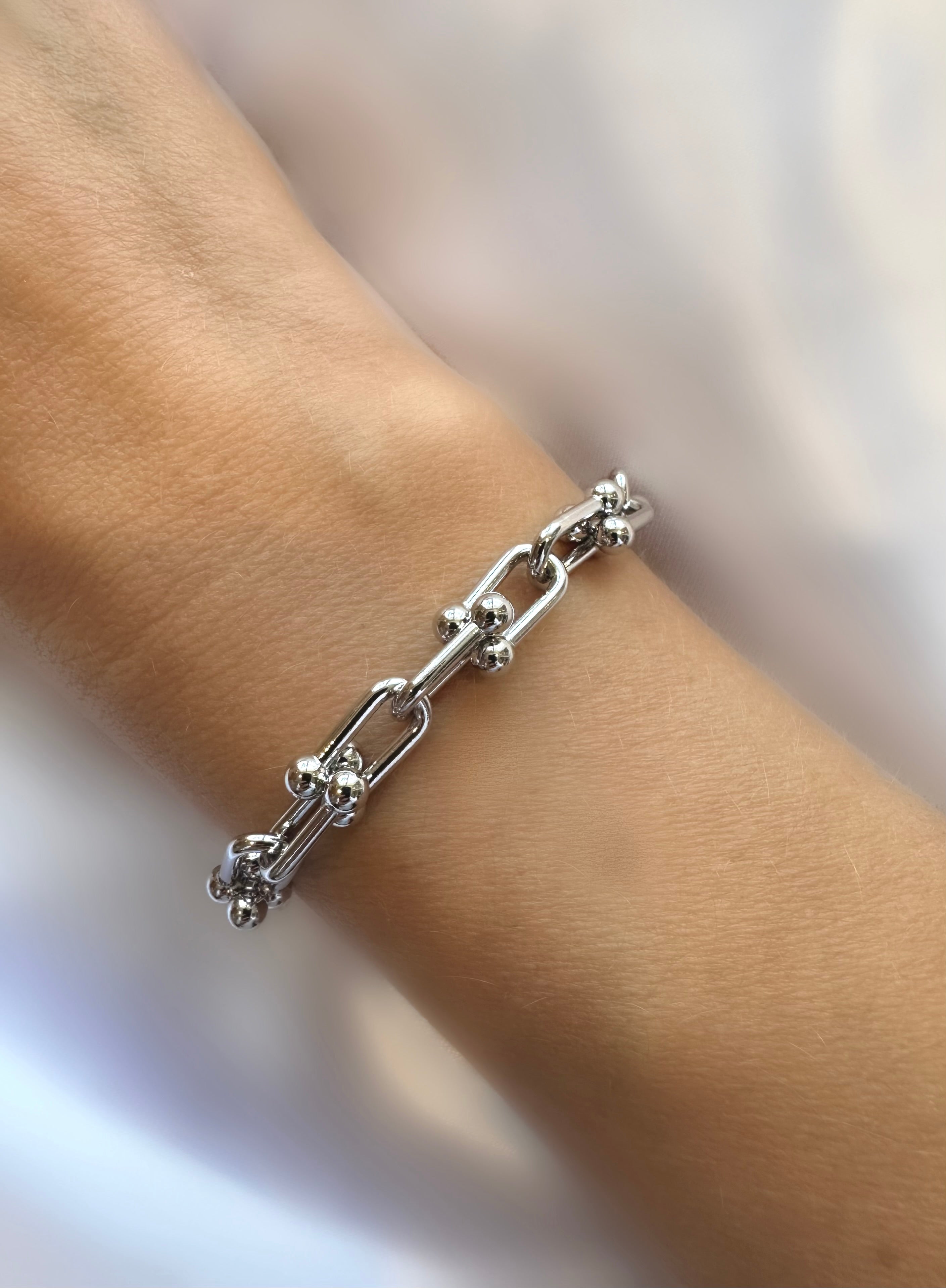 Amber Bracelet (Silver Plated)