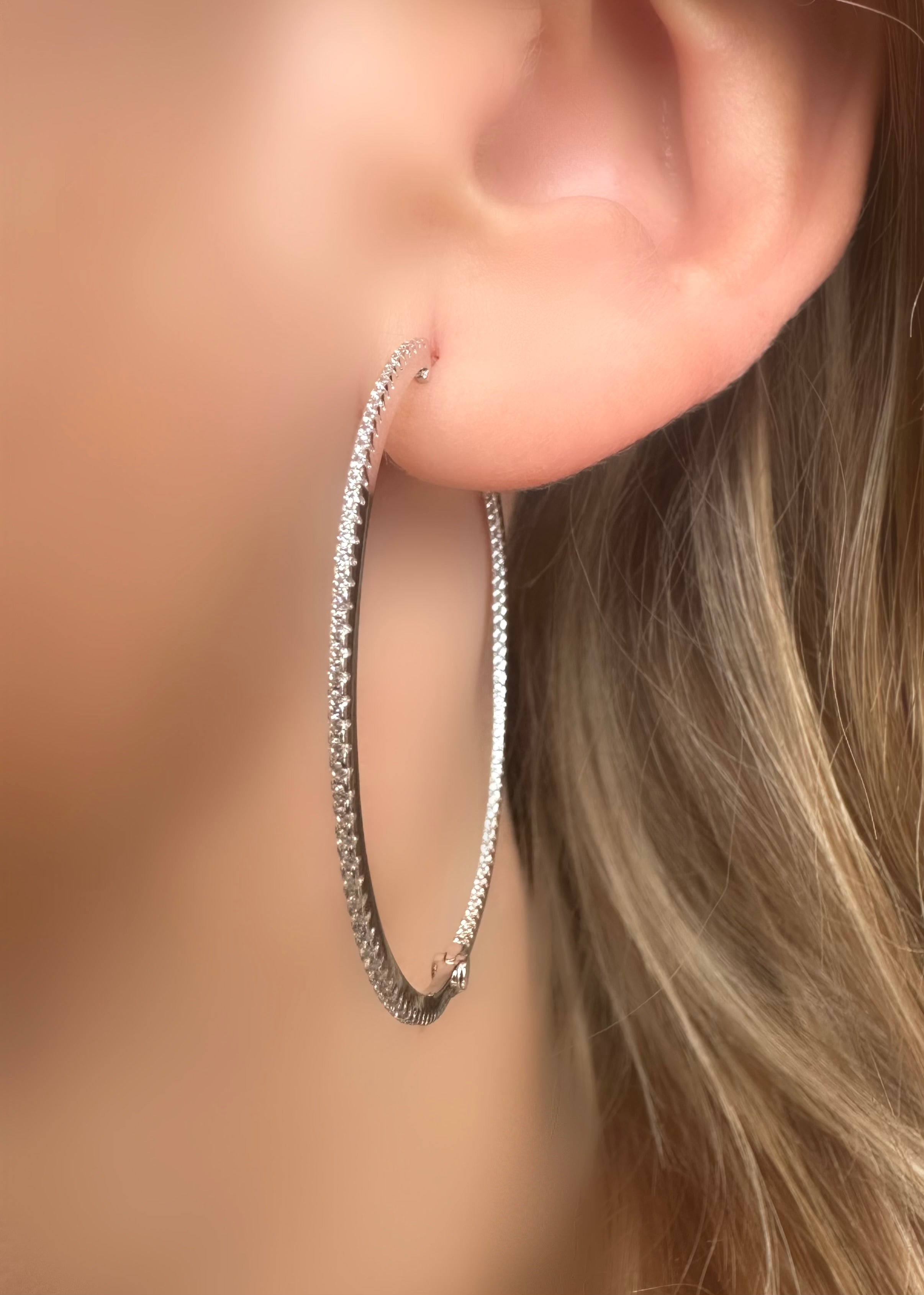 Thin Hoops Circ 50 (925 Silver)