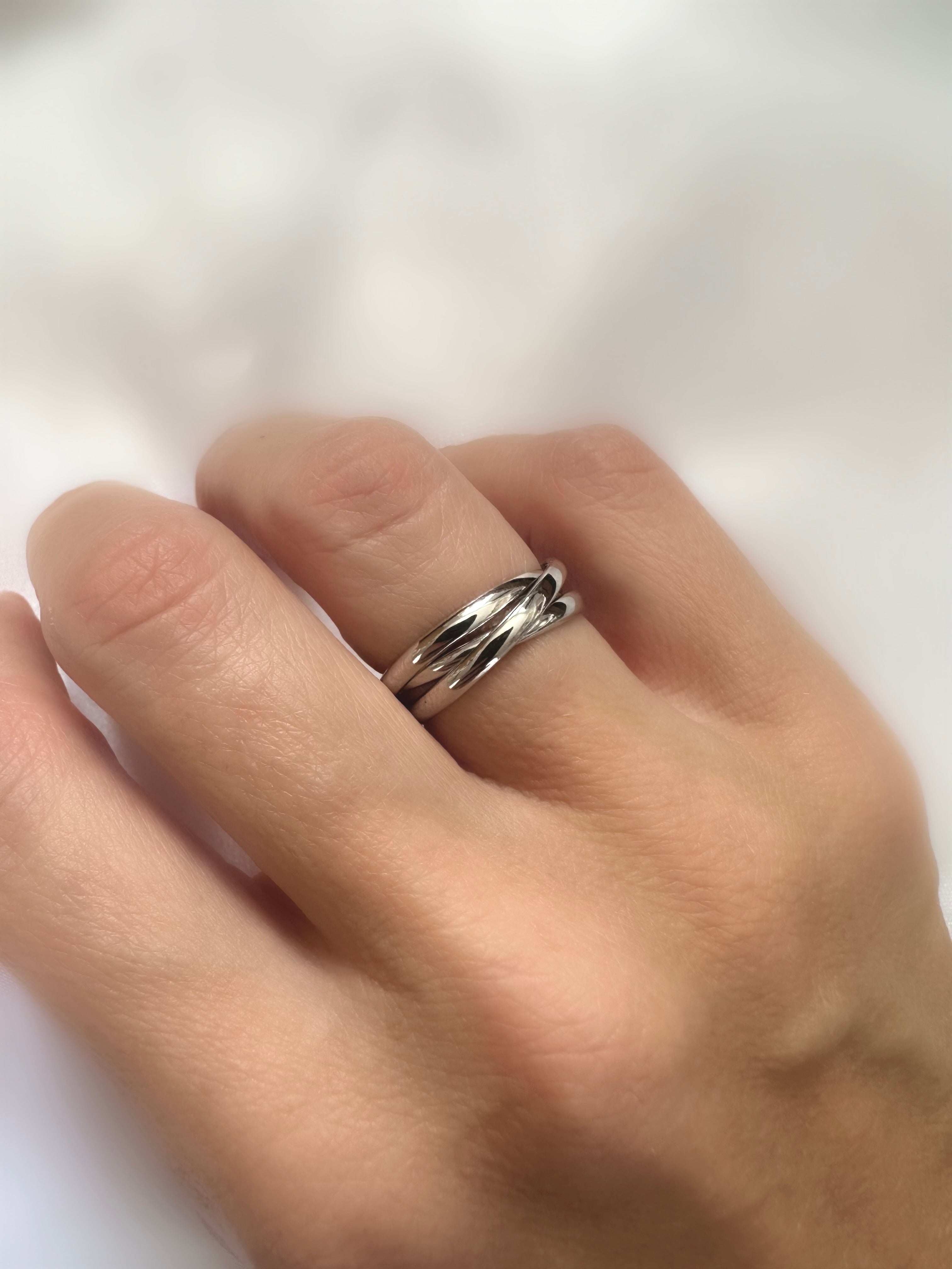 Trio Ring (925 Silver) (RBJ*)