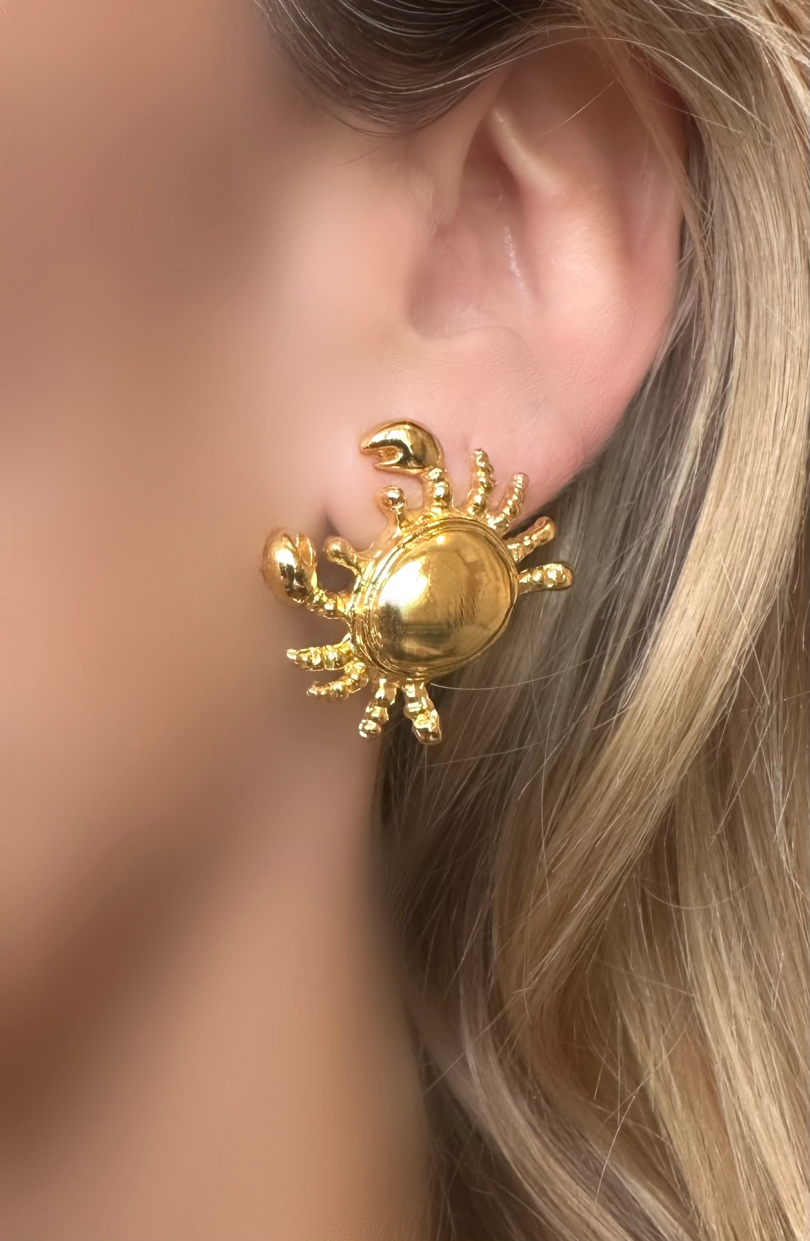 Pendientes Cangrejo