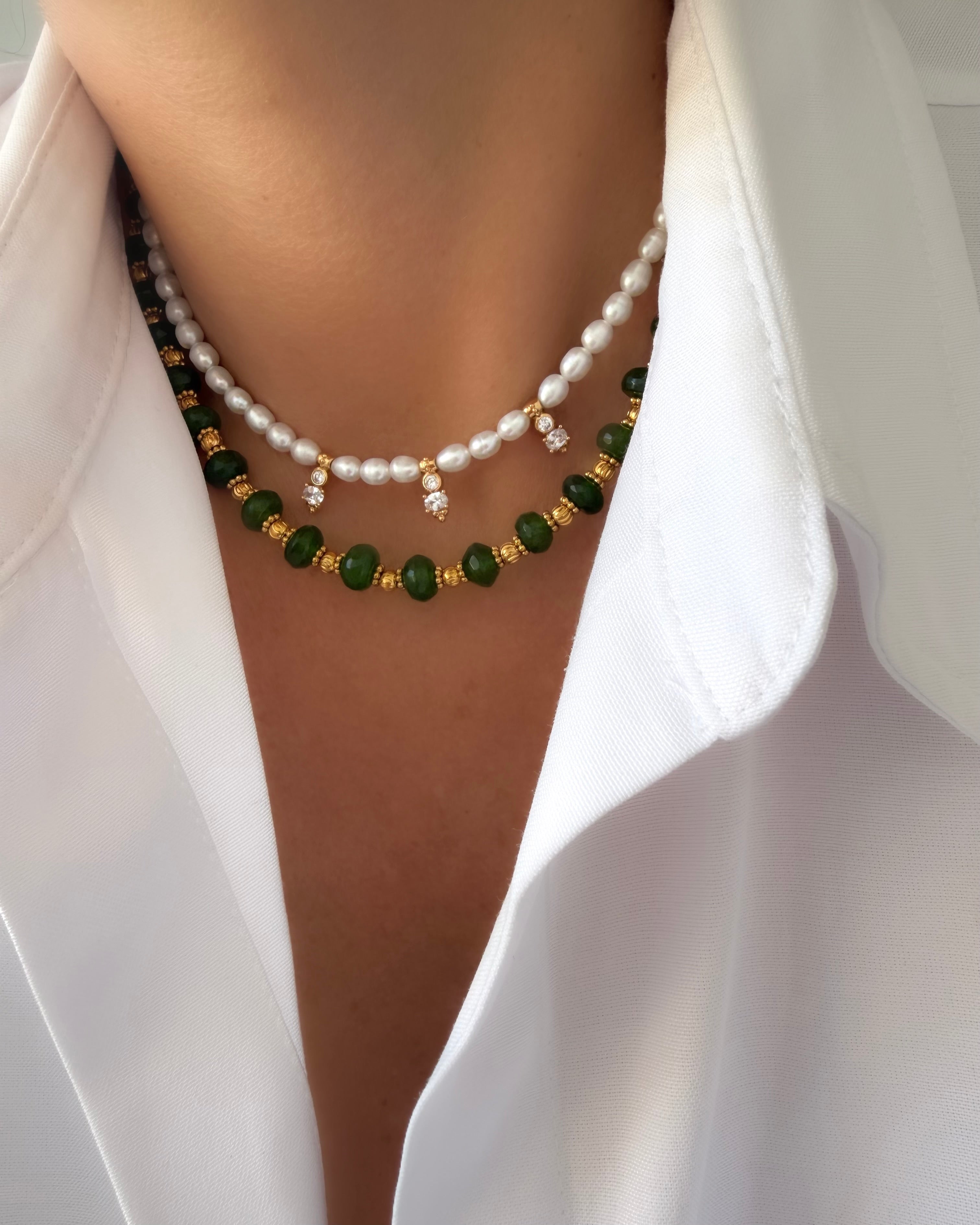 Stones Collection No. 1 Necklace (Jade)