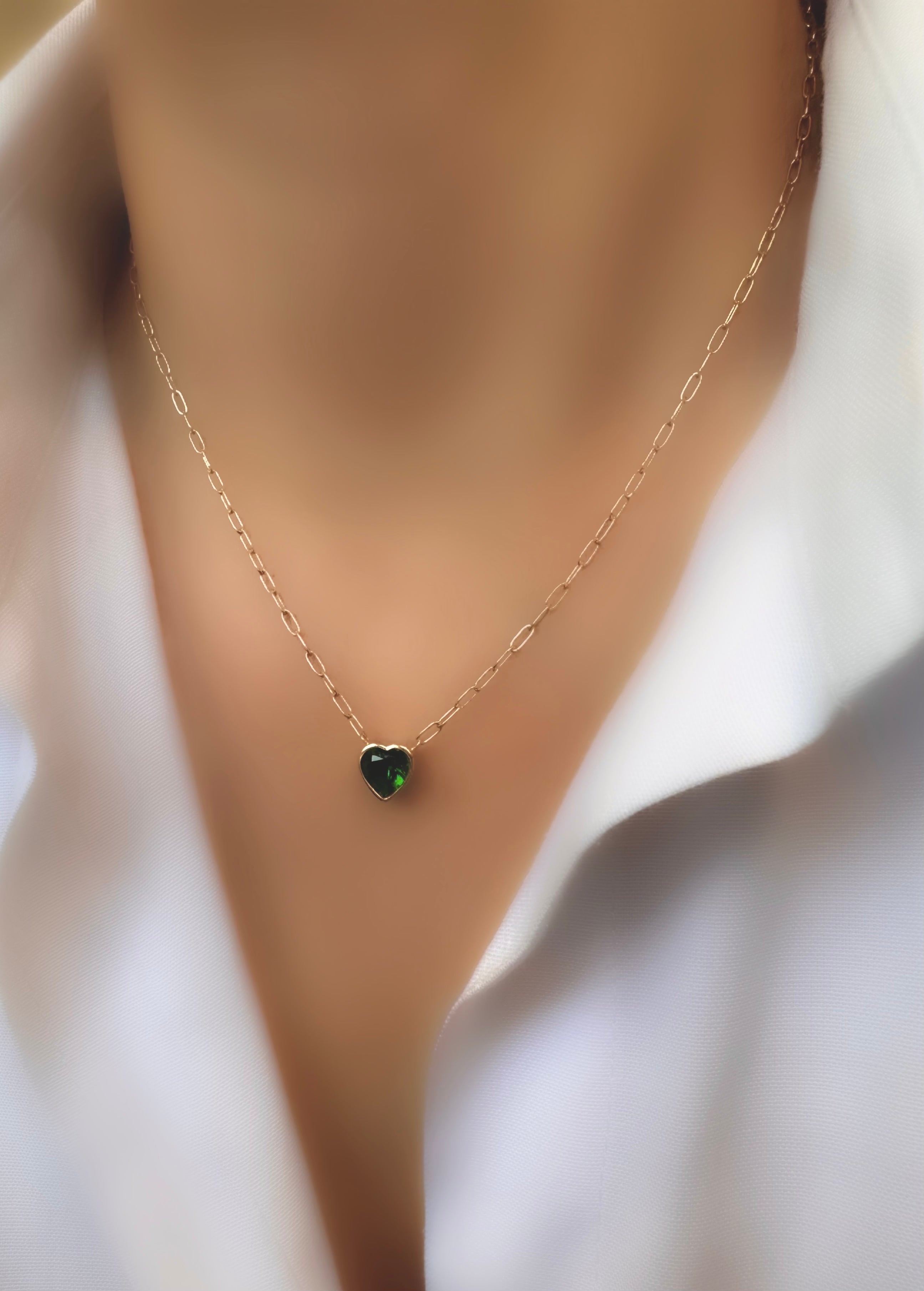 Eternal Love Necklace (Green)