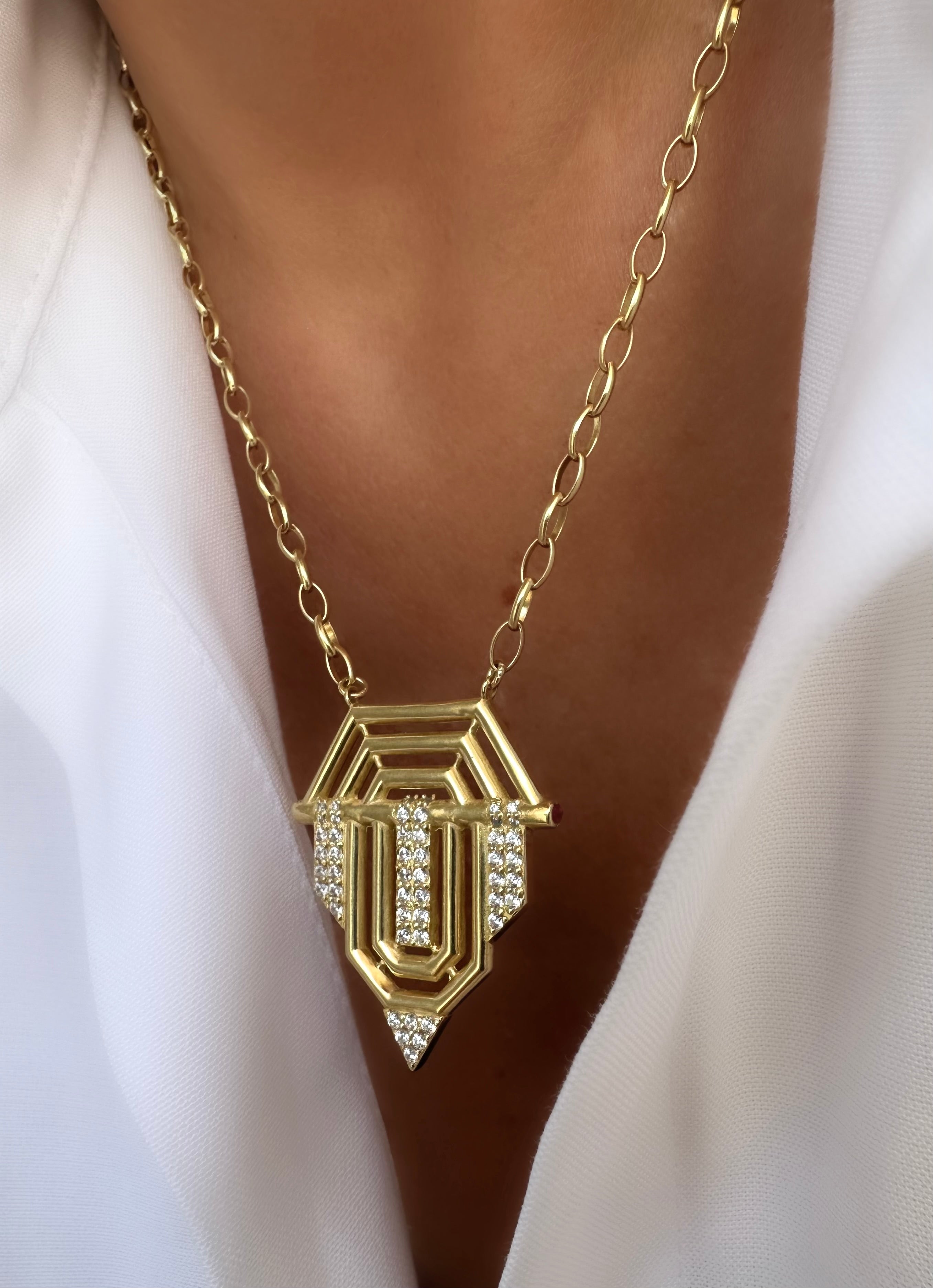 Halskette Allure Serenity (Gold Vermeil)