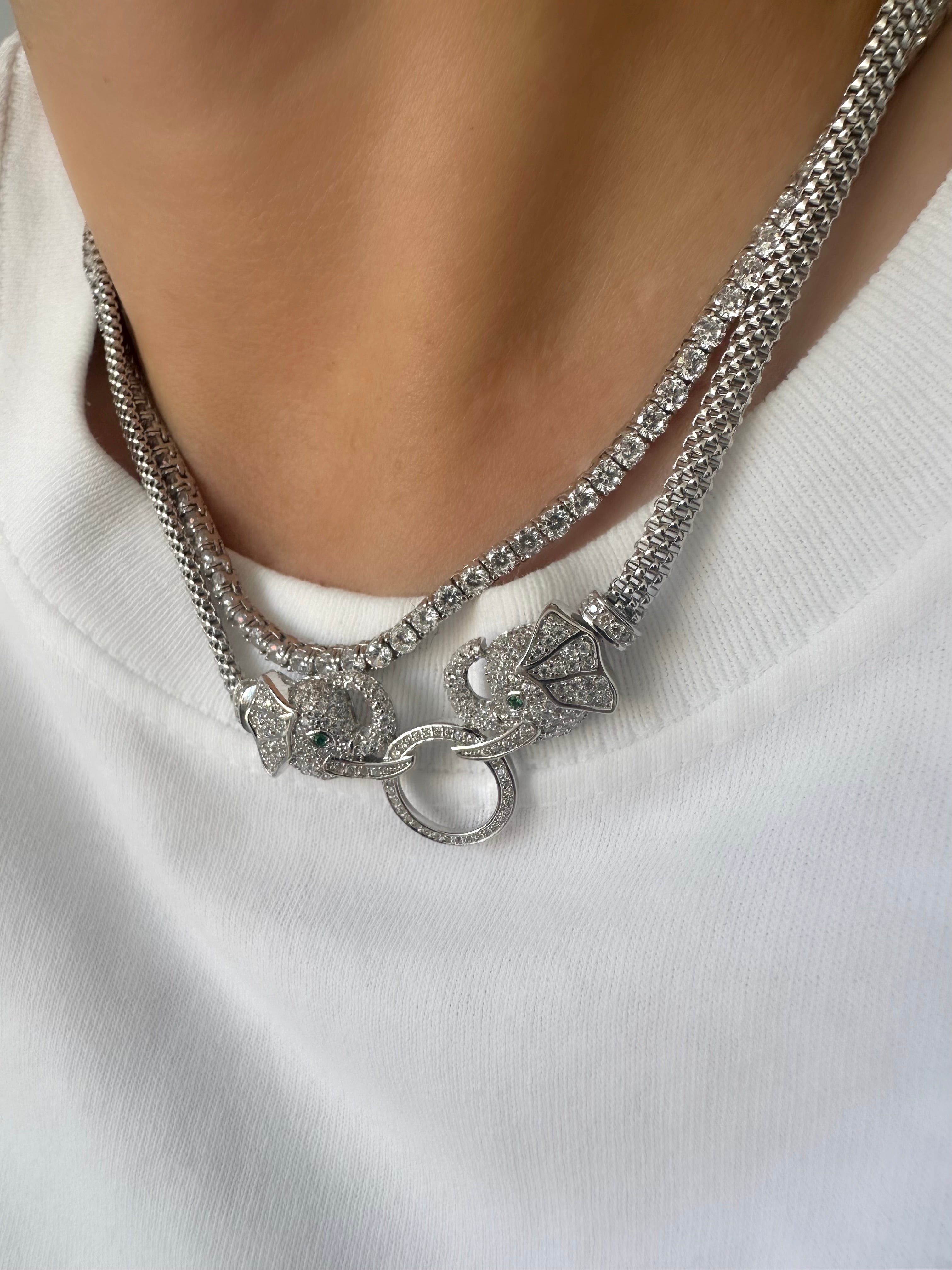 Elephant Necklace (925 Silver)