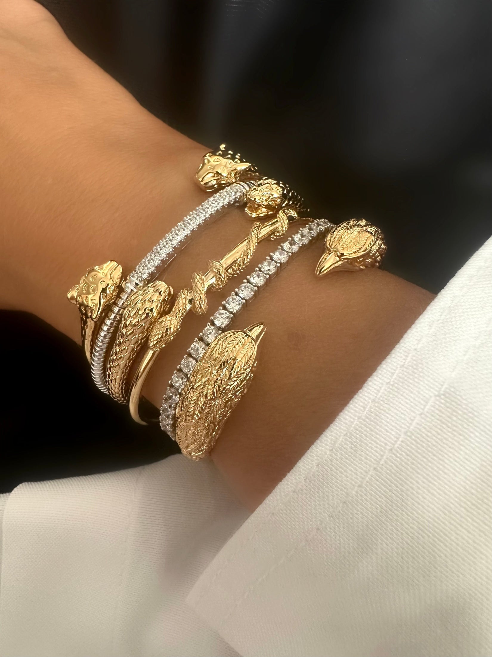 Eagle Heads Animal Bracelet