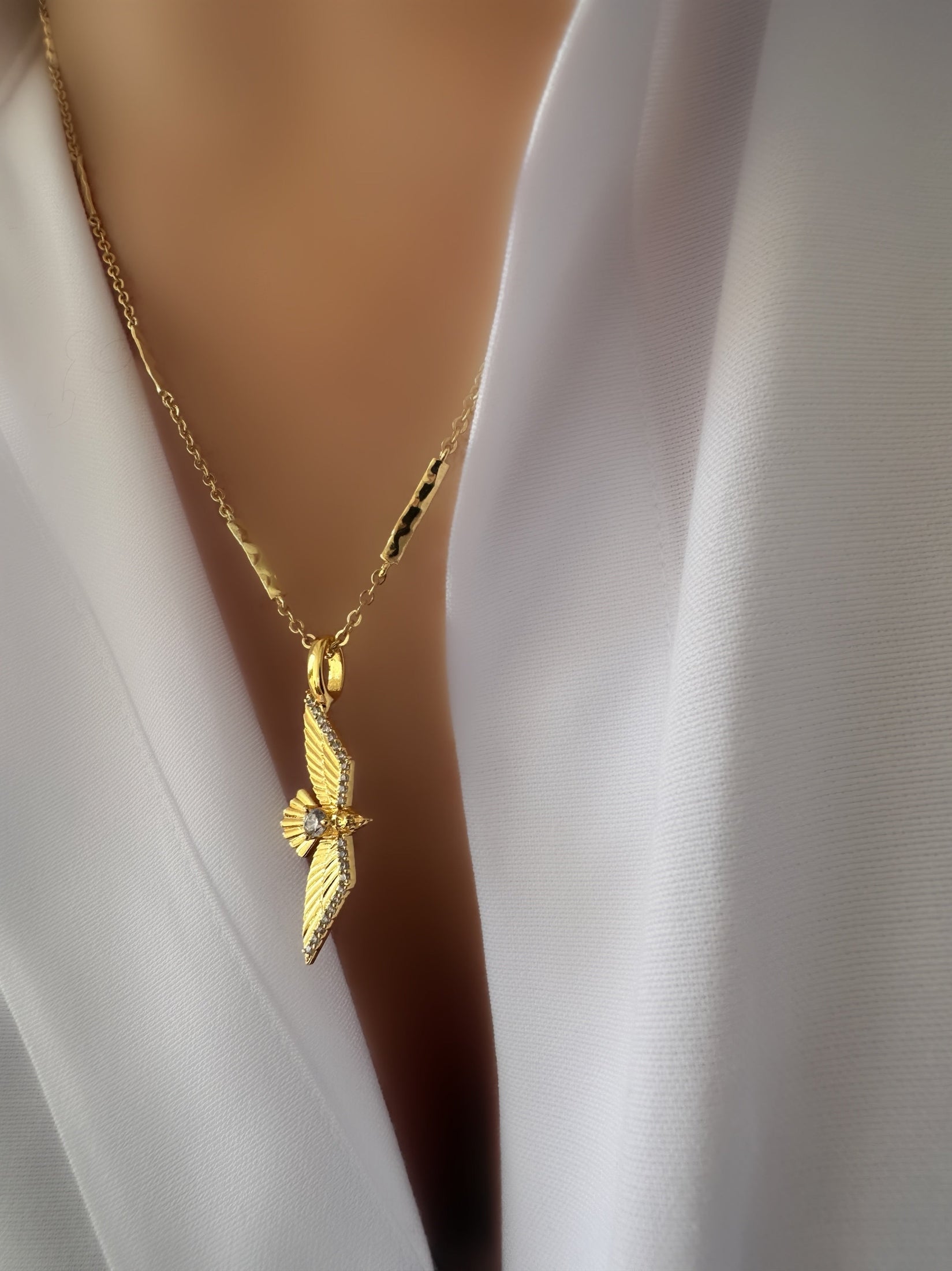 Large Adler Halskette