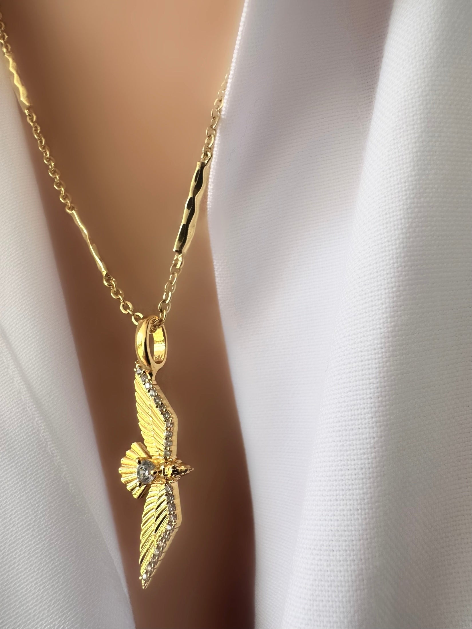 Large Adler Halskette