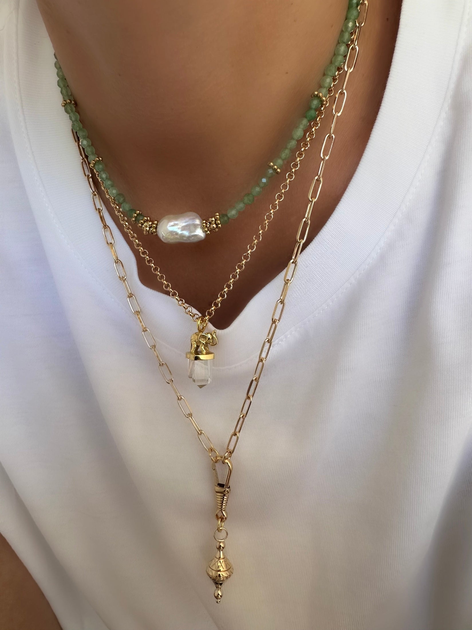 Collar Allure Cono Tibet Long