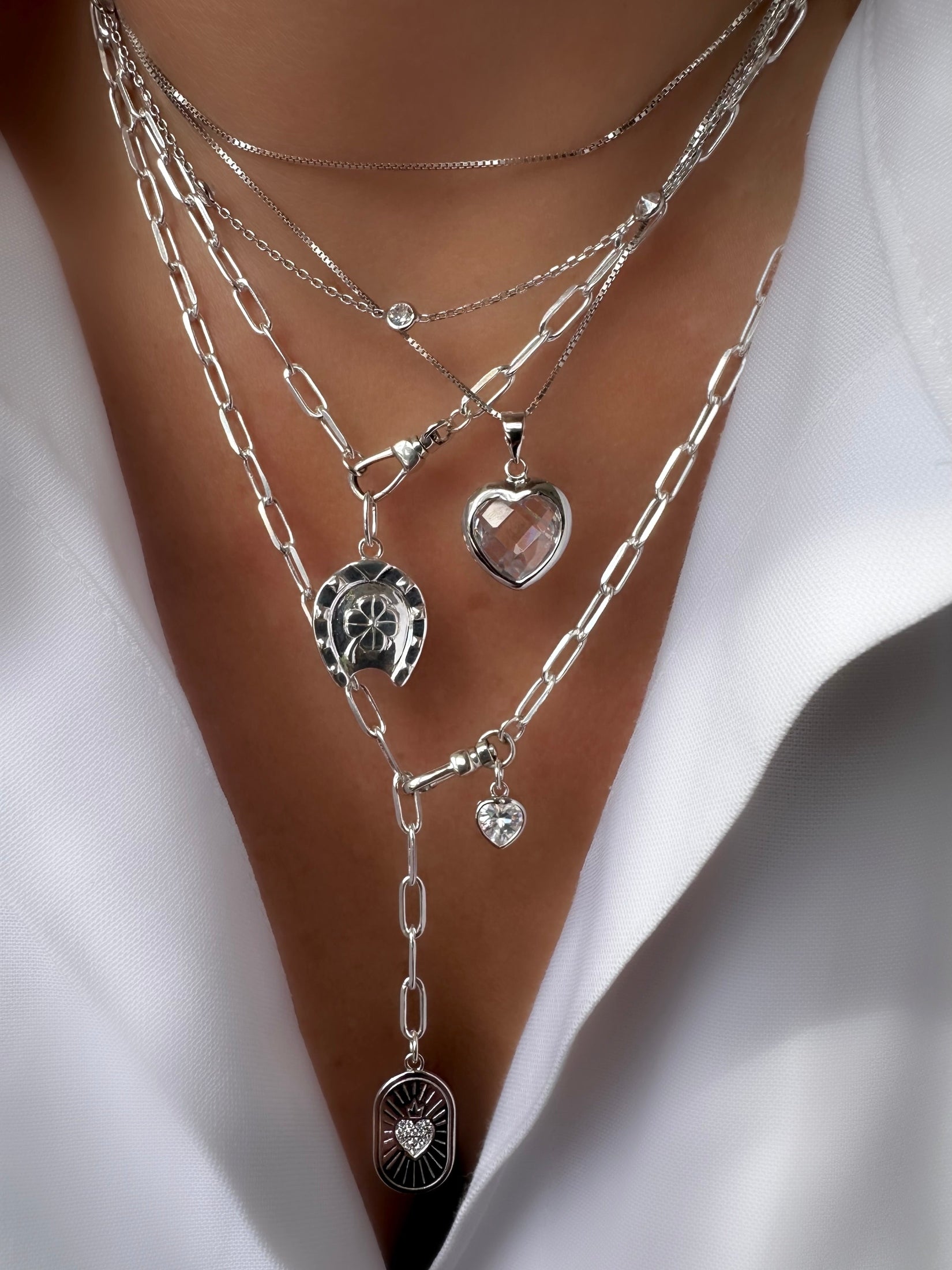 Allure Felicity Necklace (925 Sterling Silver)