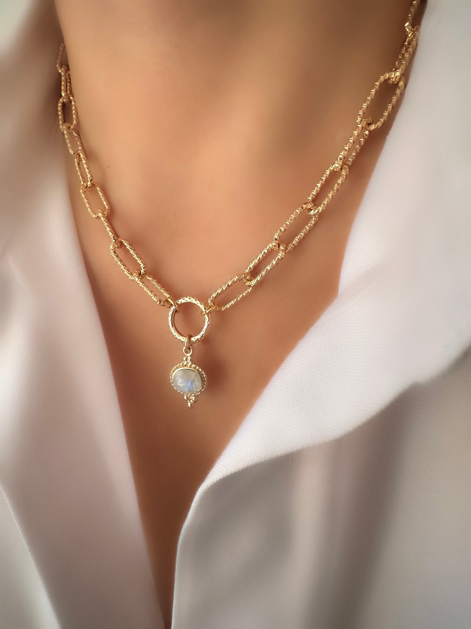 Allure Moonstone II Halskette