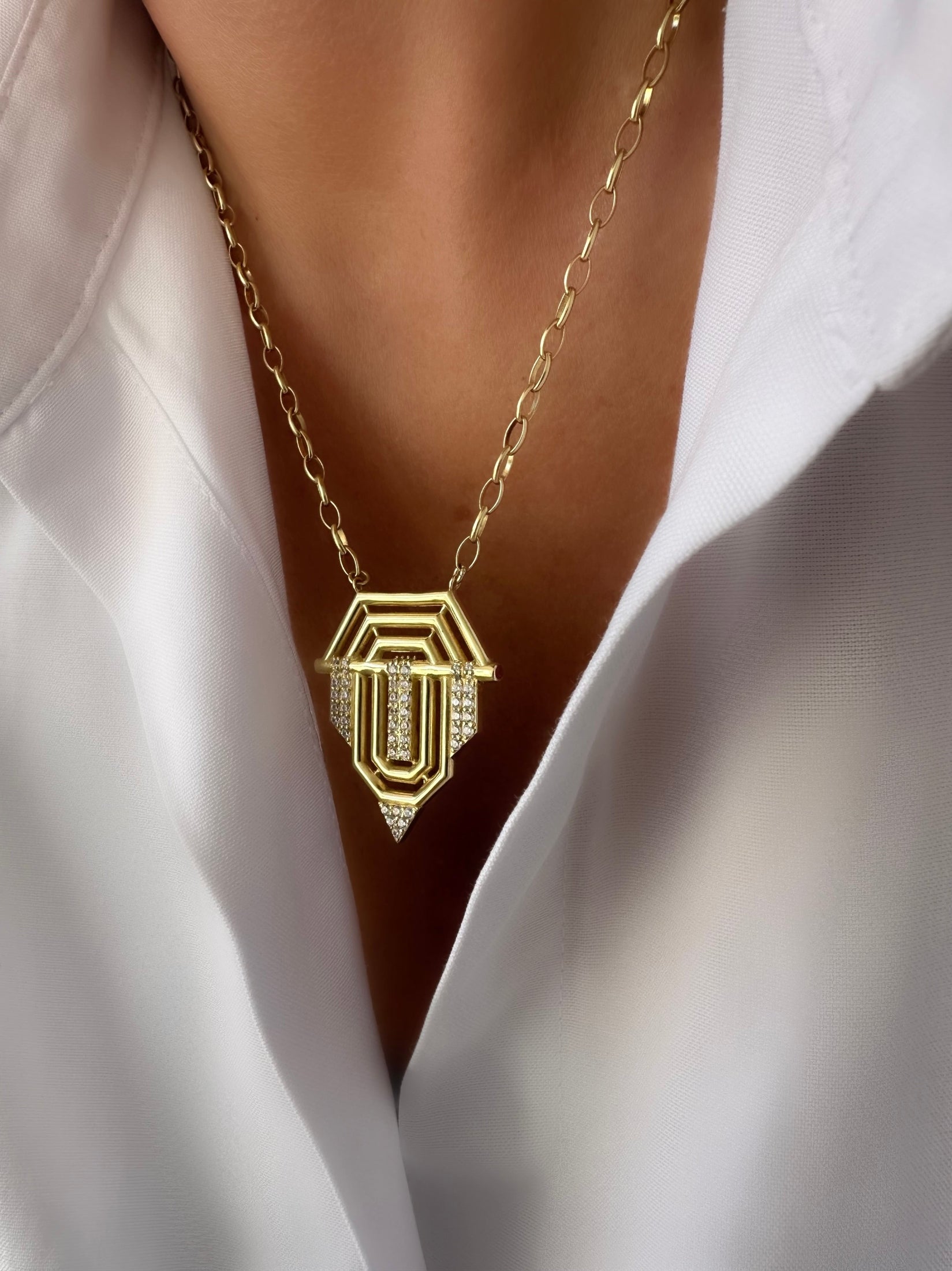 Collar Allure Serenity (Oro Vermeil)