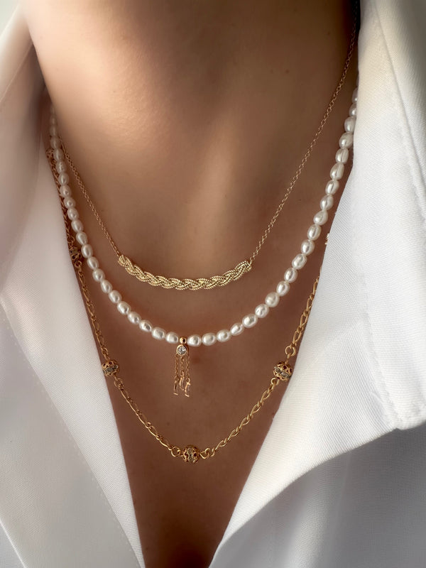 Rafia Necklace