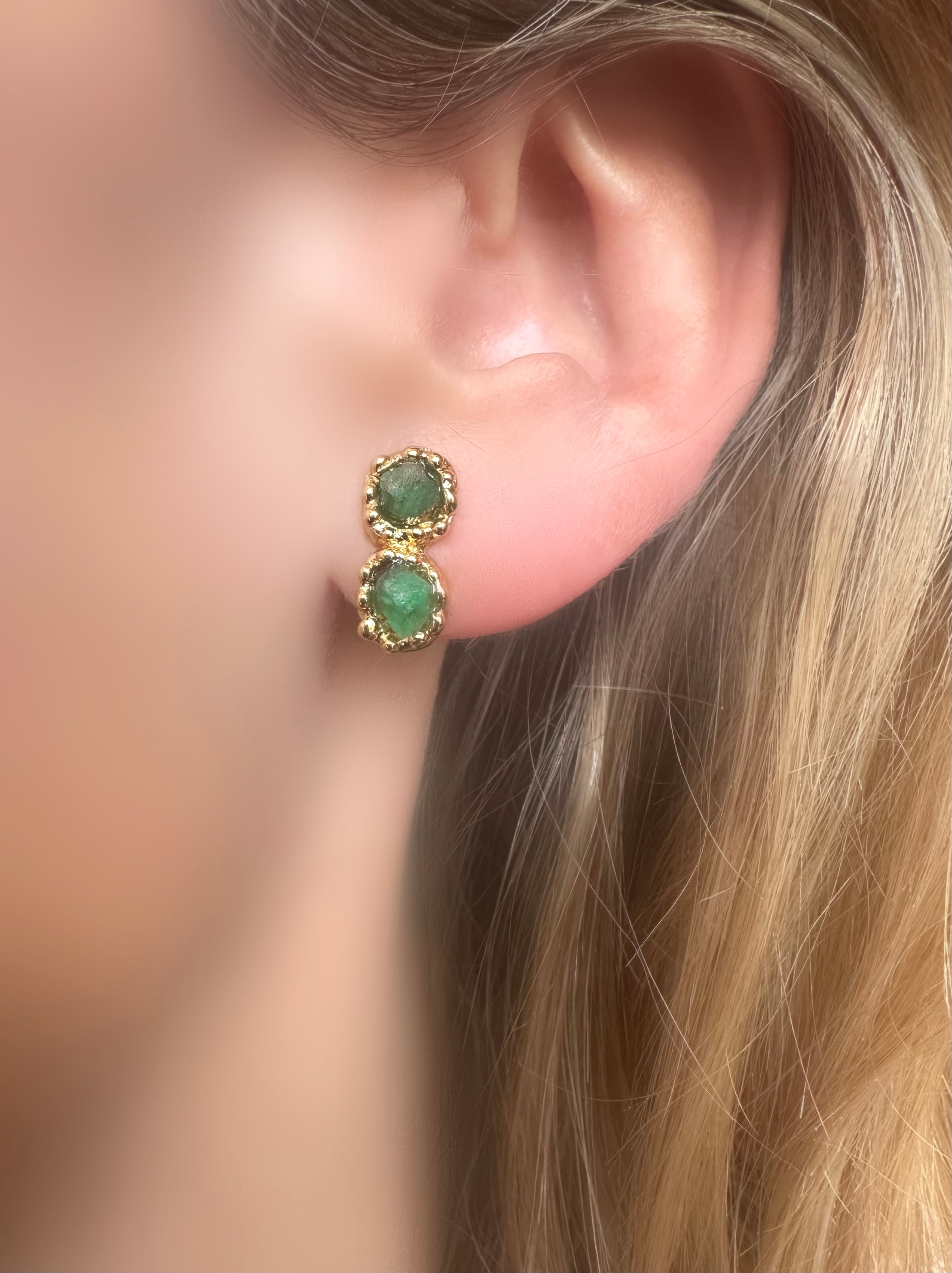 Pendientes Brut Dos Esmeraldas