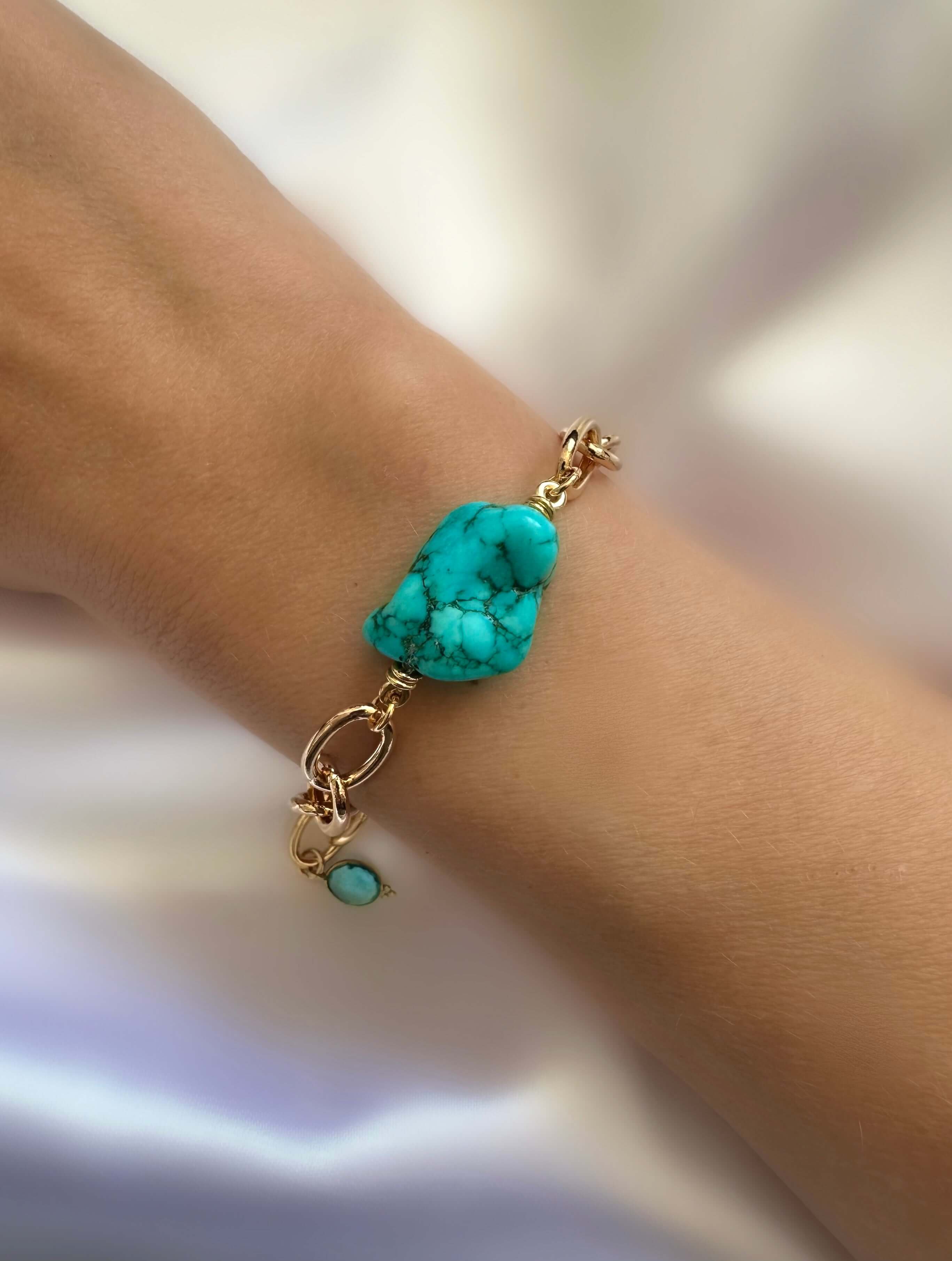 Pulsera Océano Turquesa