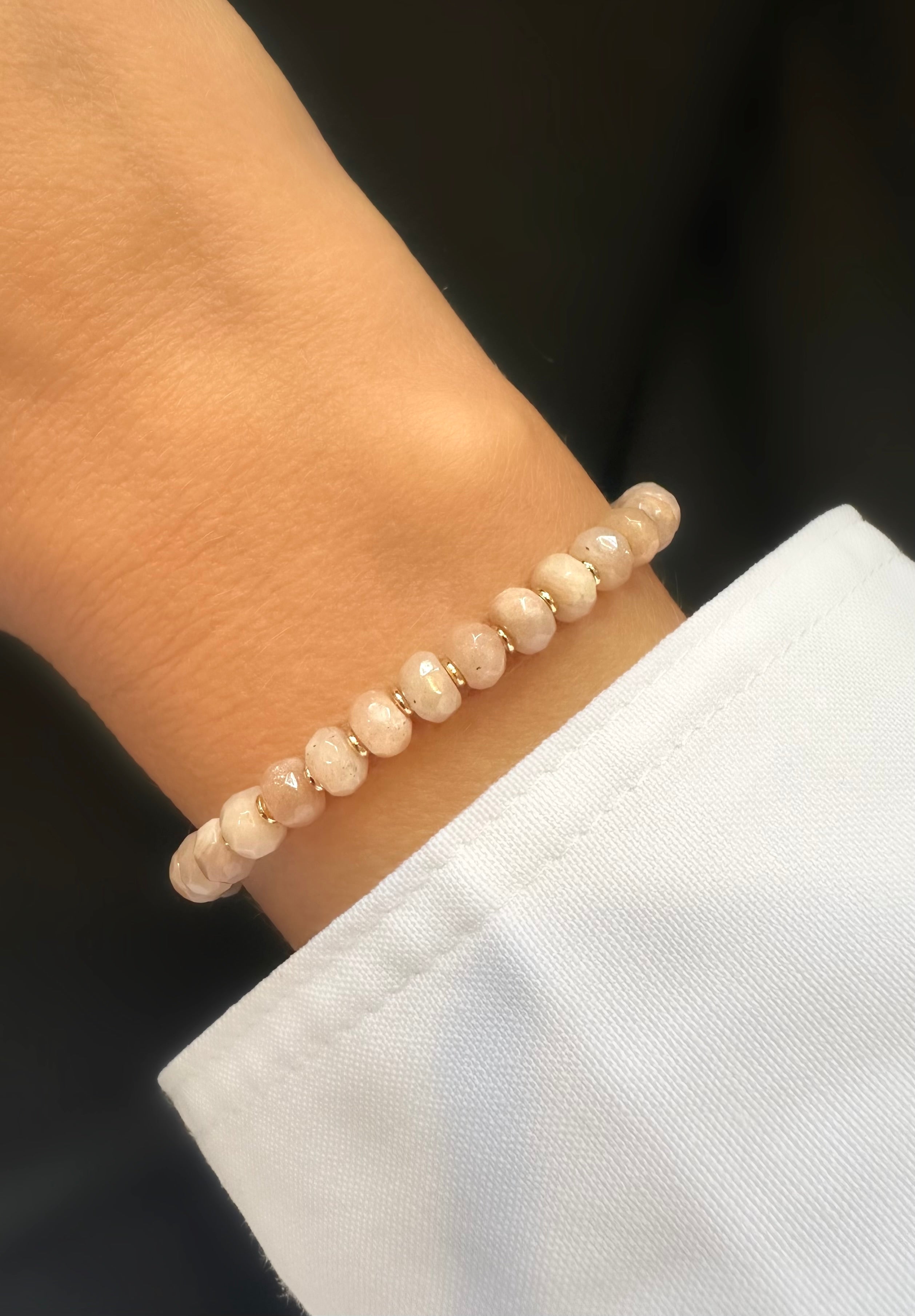 Stones Bracelet (Lepidolite)