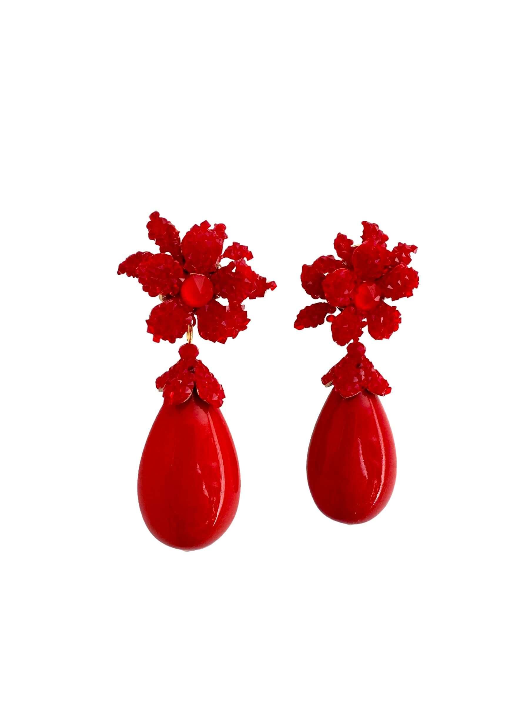 Red Gala-Ohrringe