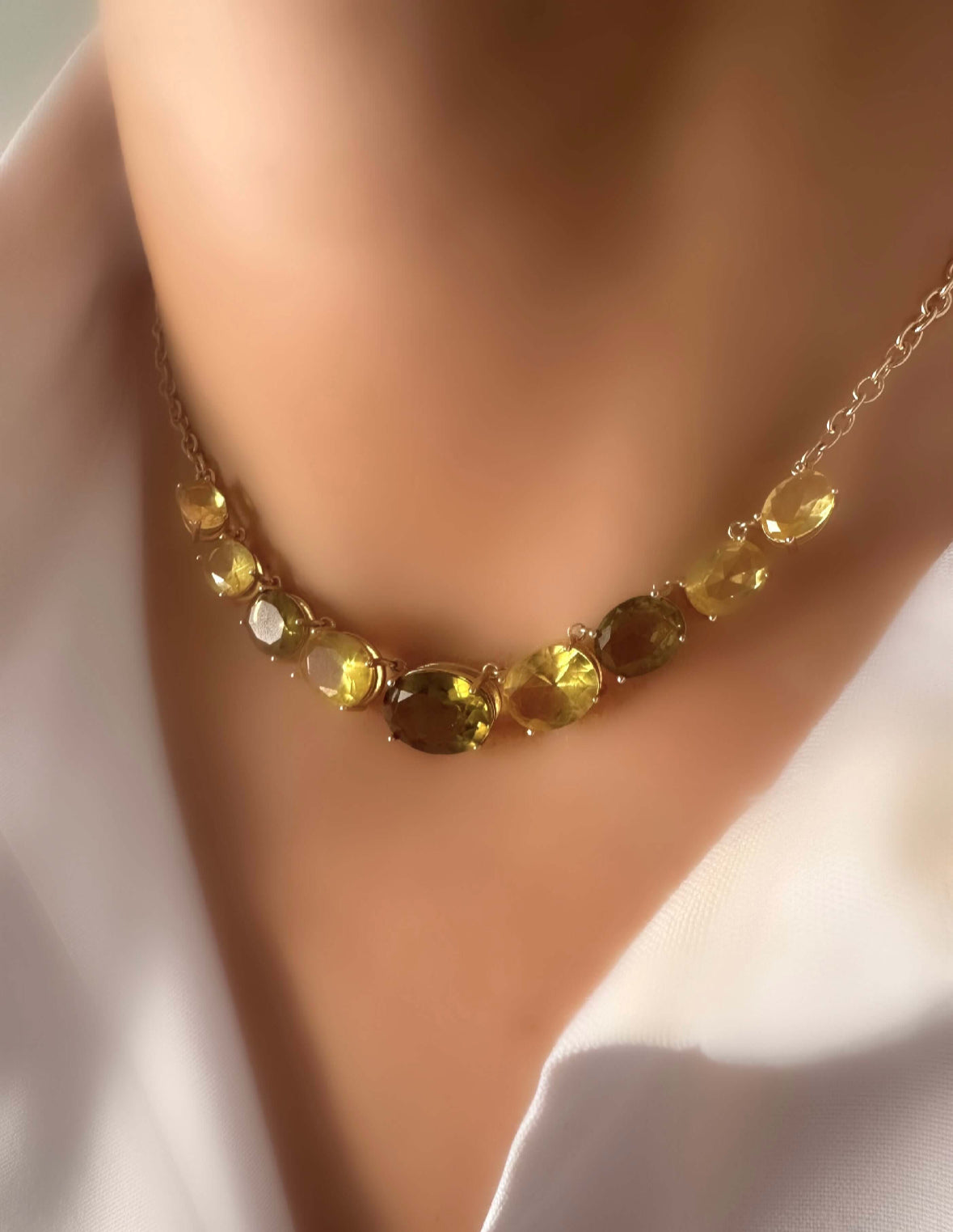 Anna Chain Necklace (24k Gold Plated Silver)