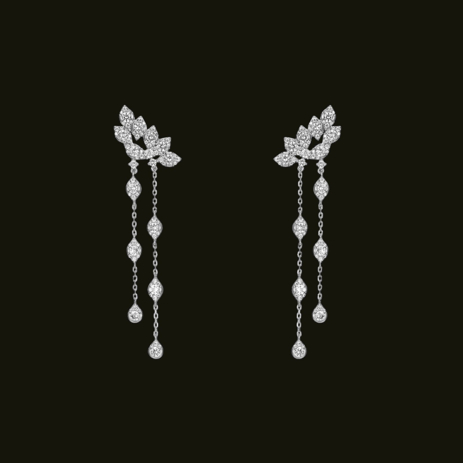 Bride Earrings (Silver 925)