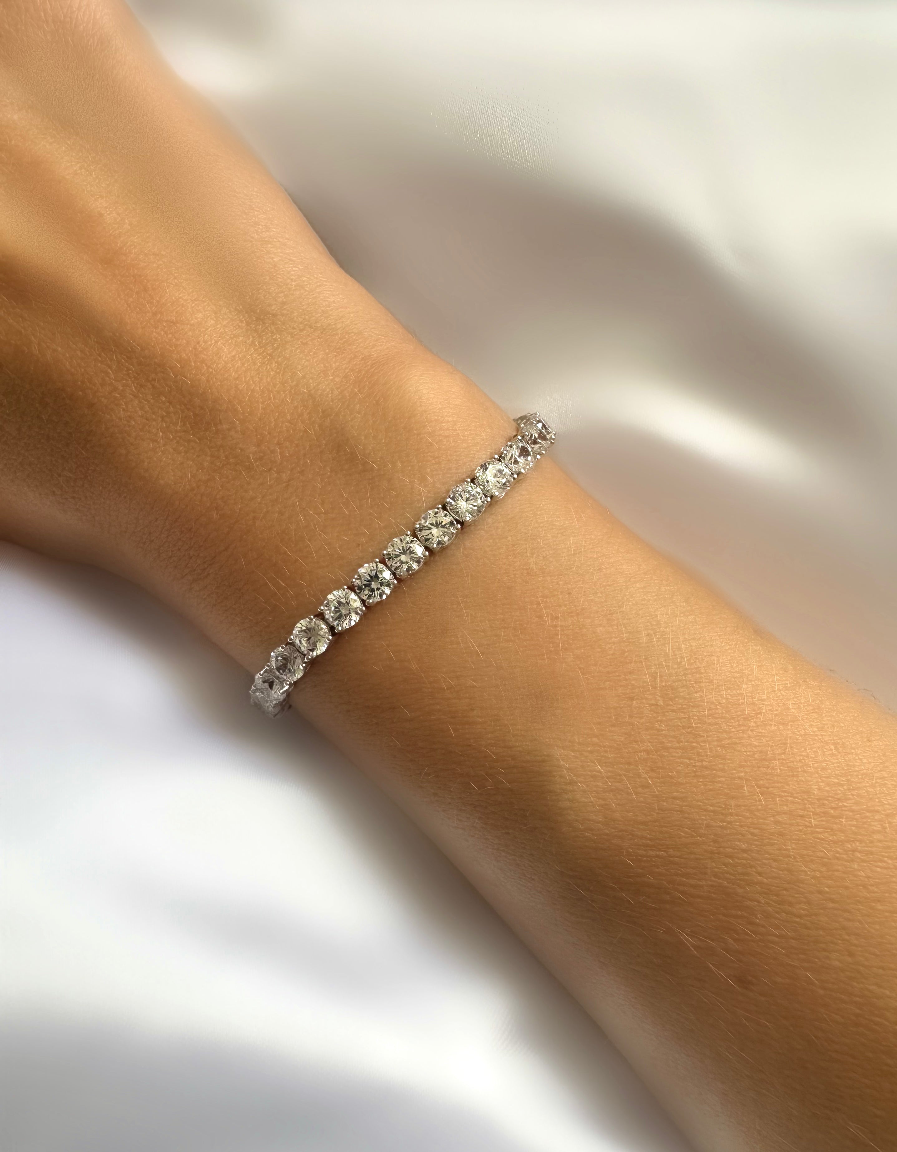 Pulsera Classic Riviere (5mm) (Plata 925)