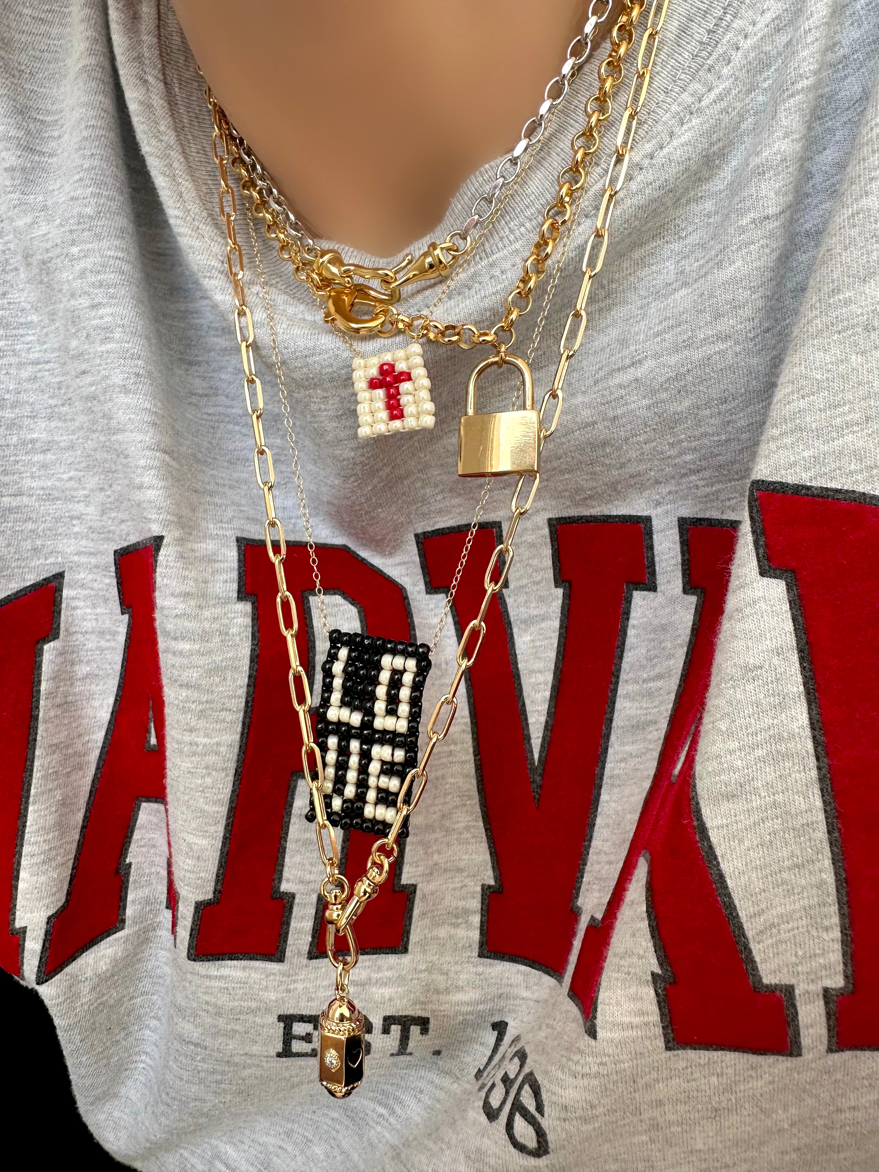 Hard Beats Necklace (925 Silver)