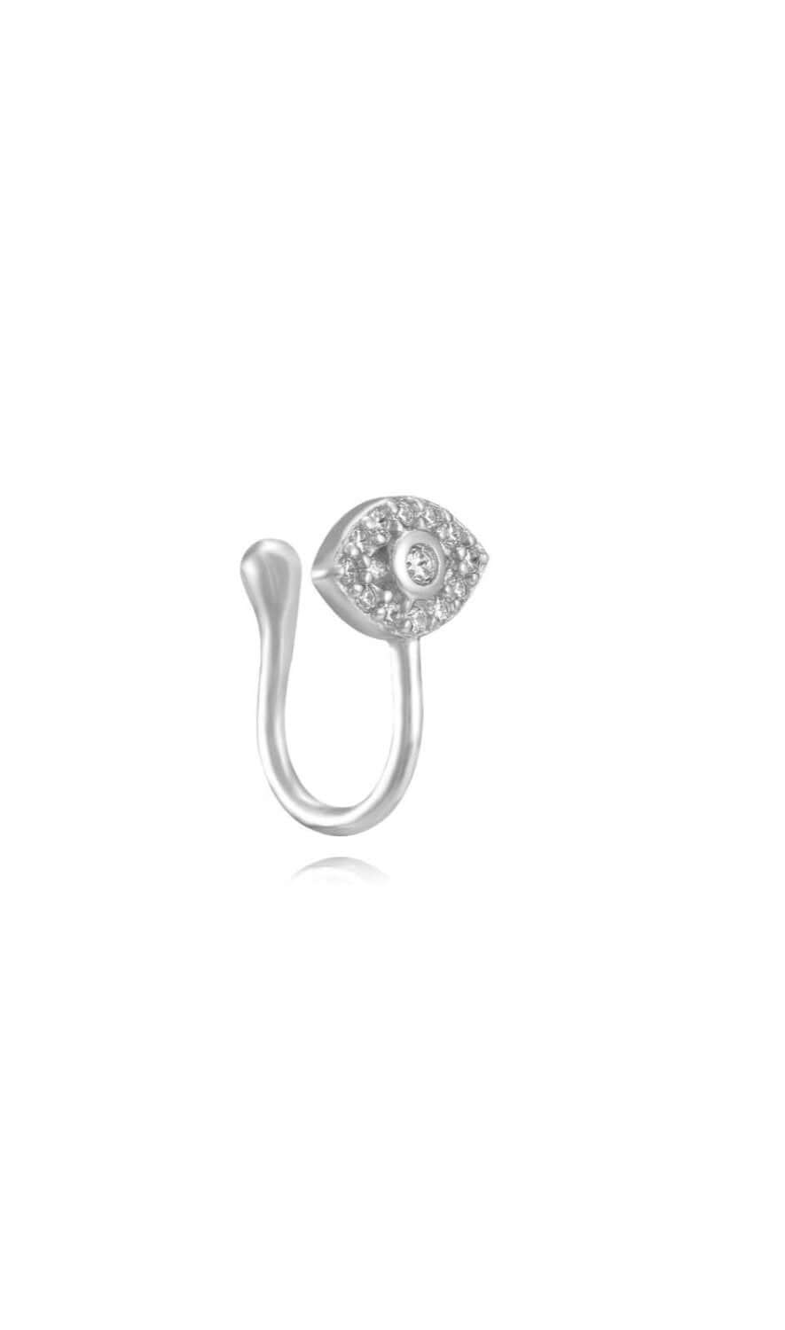 LE MARSHAND® - Joyería en plata 925, chapado en Oro 24K - Cuff Ojo (Plata 925) - Diseños propios - Brazaletes, pulseras, collares y pendientes - Joyería online - Mallorca