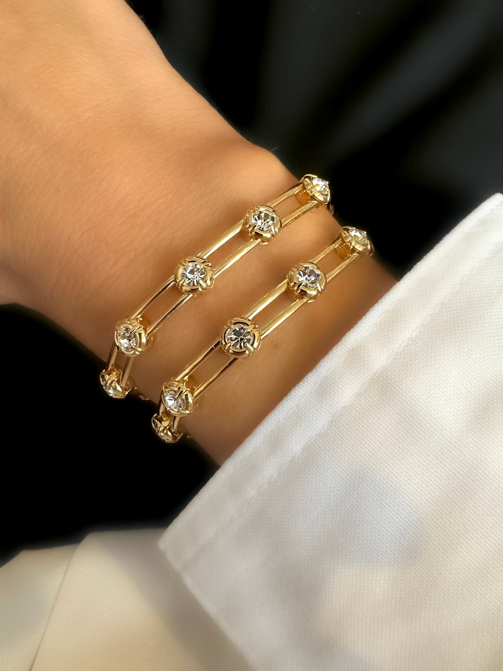 Pulsera Mónaco (White)