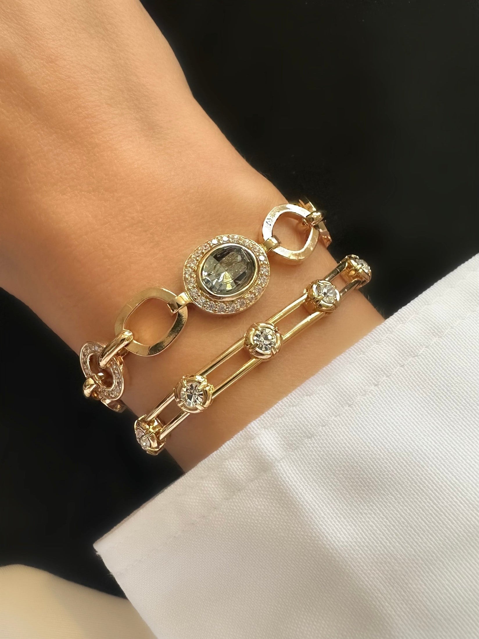 Pulsera Mónaco (White)