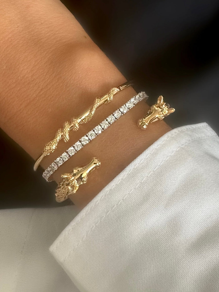 Brazalete Animal Caballo - LE MARSHAND™