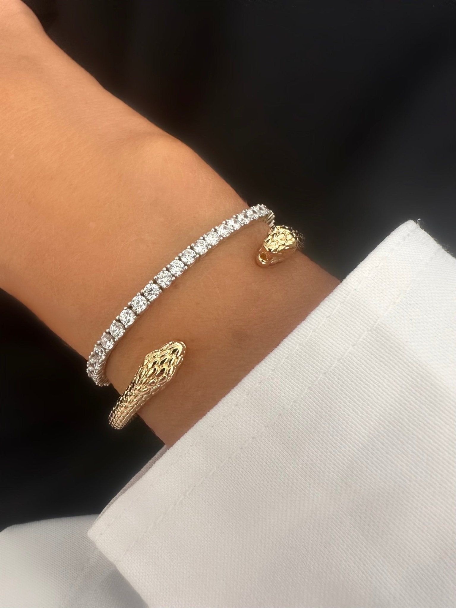 Brazalete Animal Serpiente - LE MARSHAND™