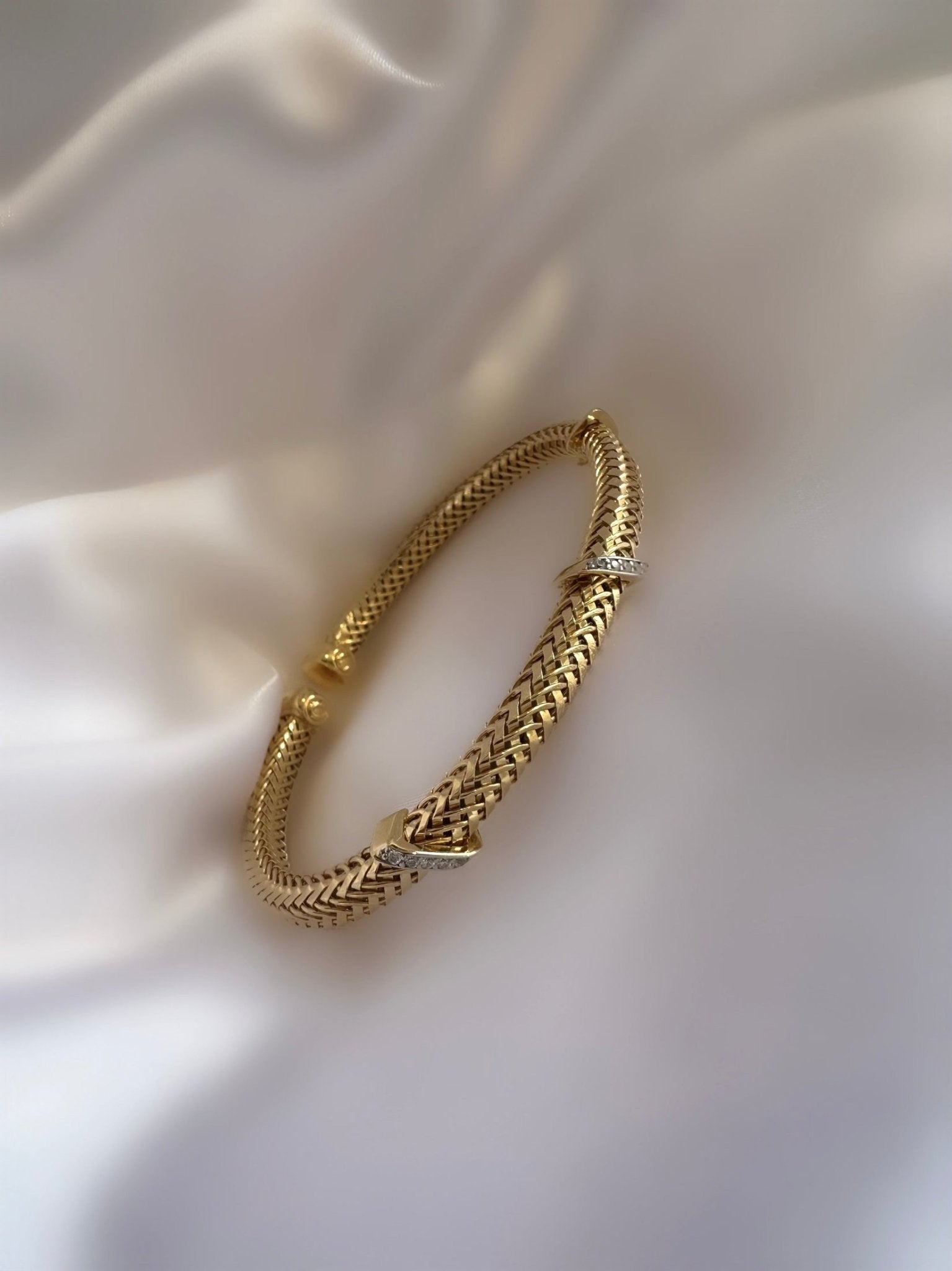 Brazalete Cruise Royal (Plata 925 bañada Oro 24k) - LE MARSHAND™