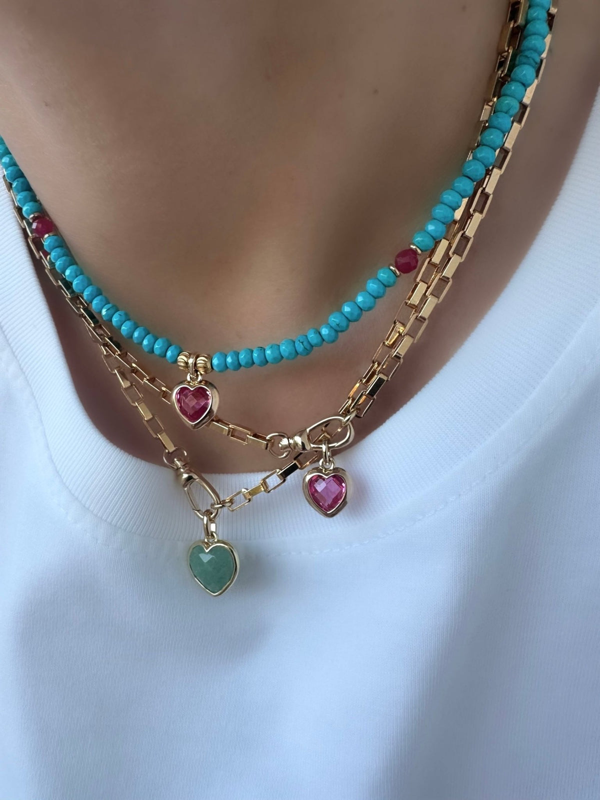 Collana Allure Passion Vert (Avventurina)
