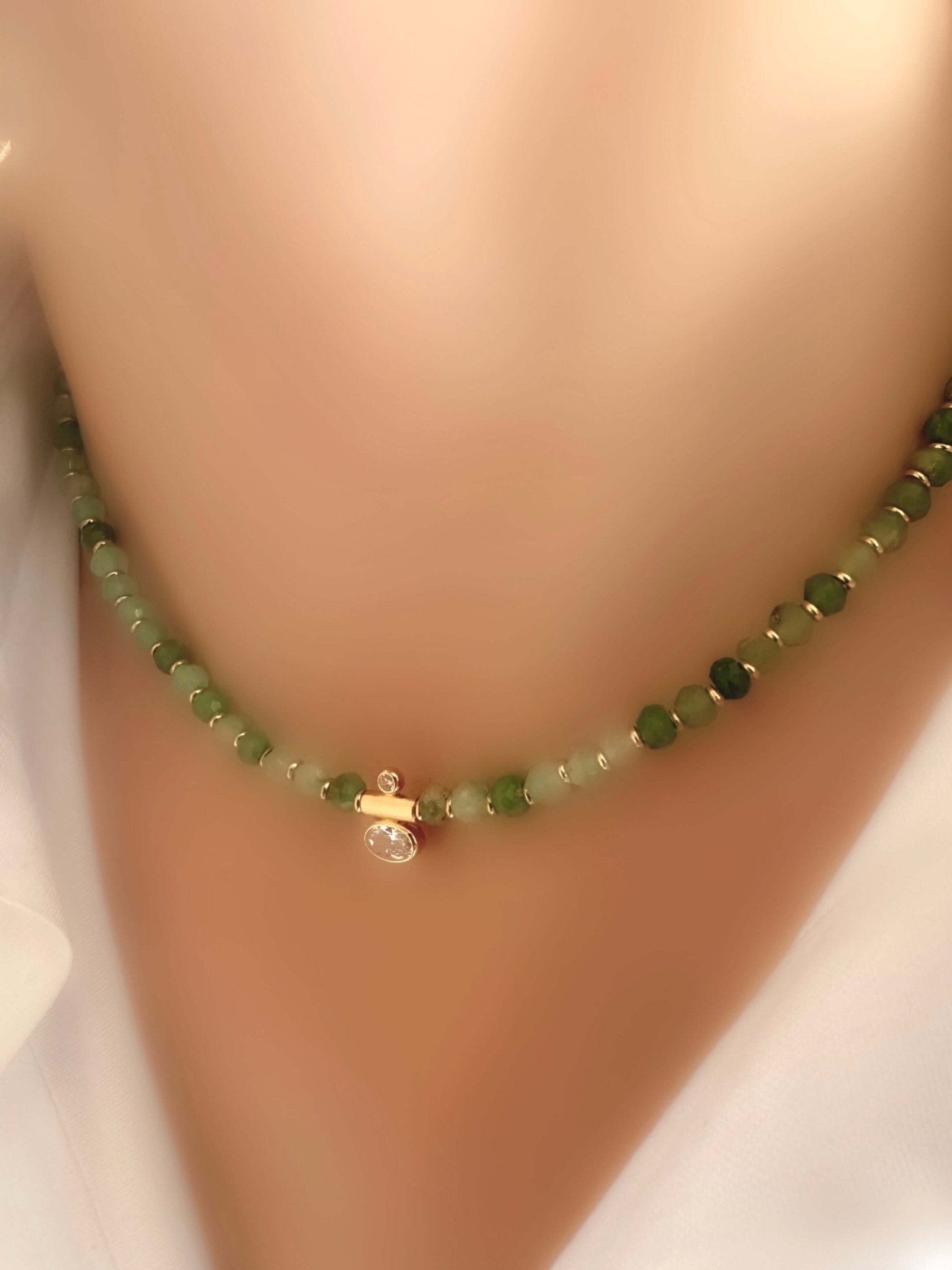 Collar Amandine Aventurina - LE MARSHAND™