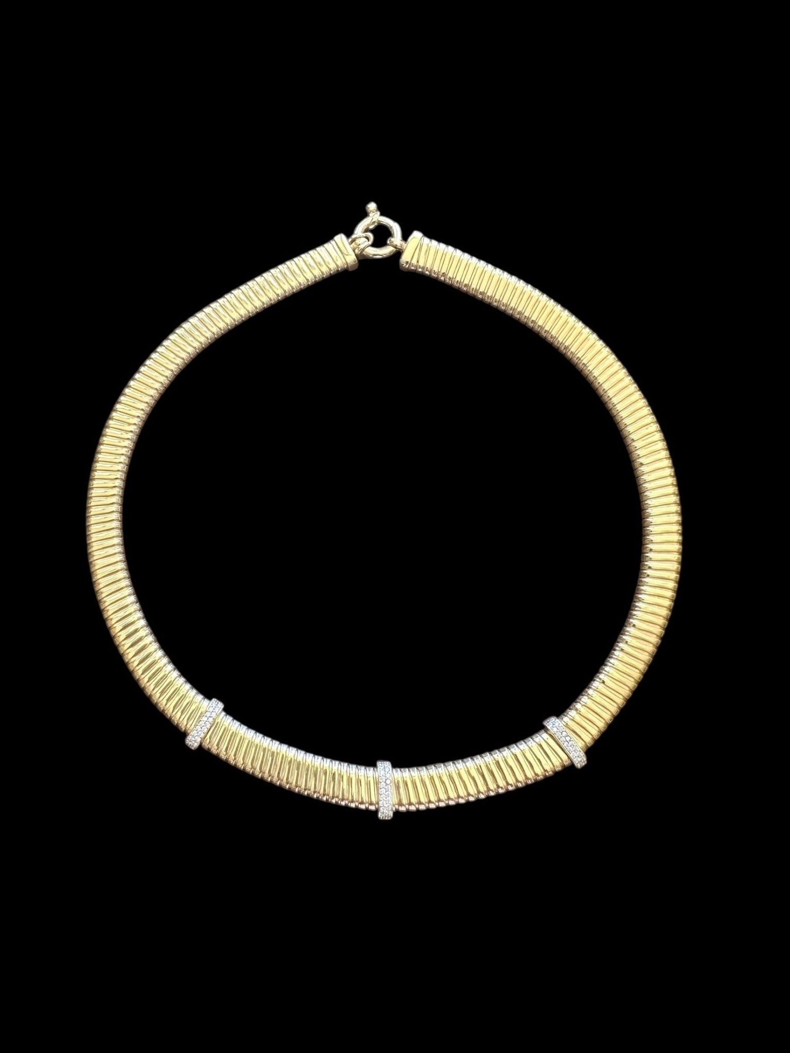 Collar Cruise (Plata 925 bañada oro 18k) - LE MARSHAND™