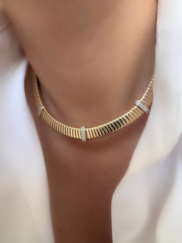 Collar Cruise (Plata 925 bañada oro 18k)
