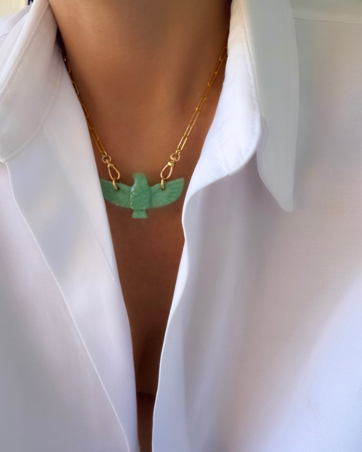 Collar Stones Aguila (Aventurina)