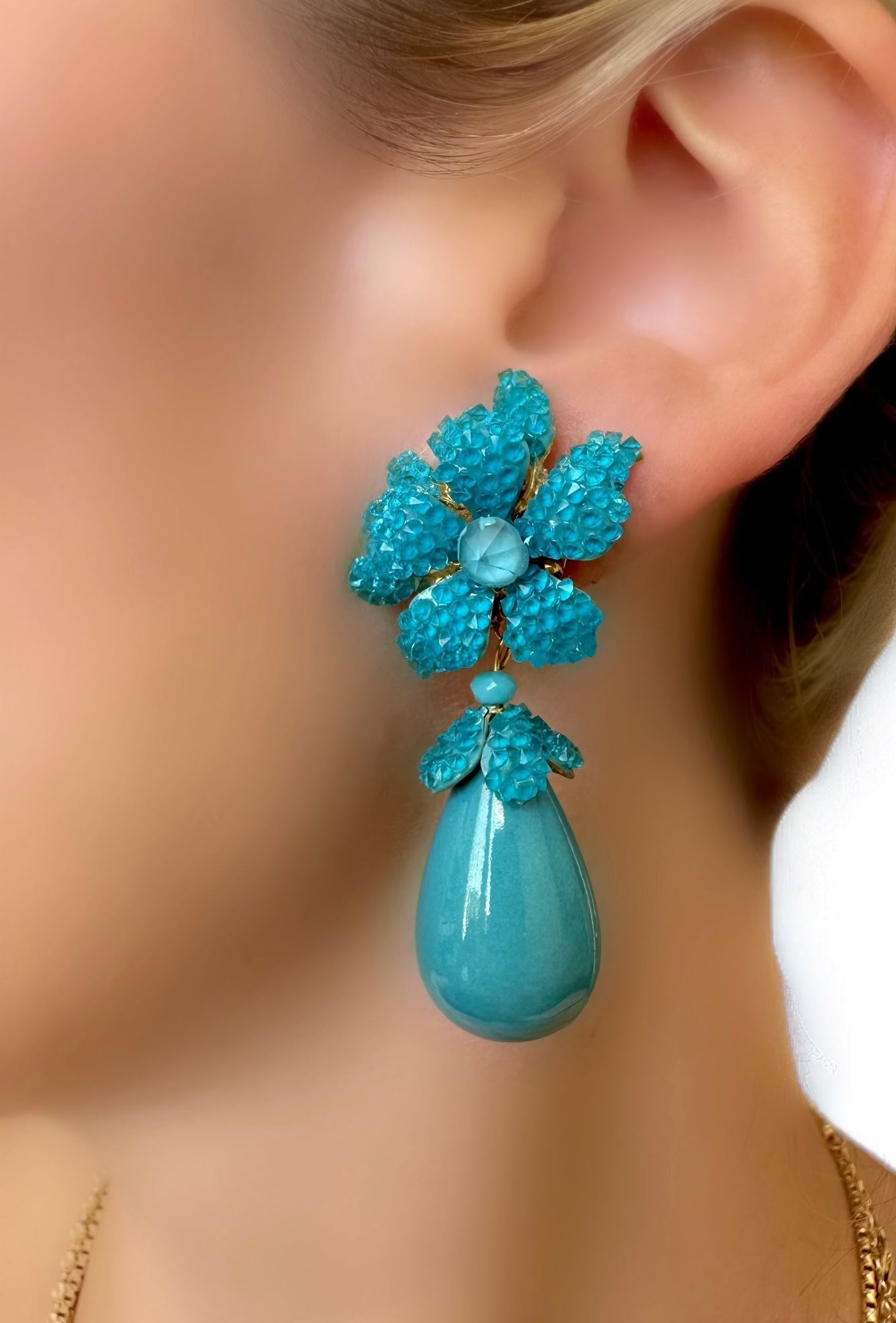 Pendientes Gala Petit Azul