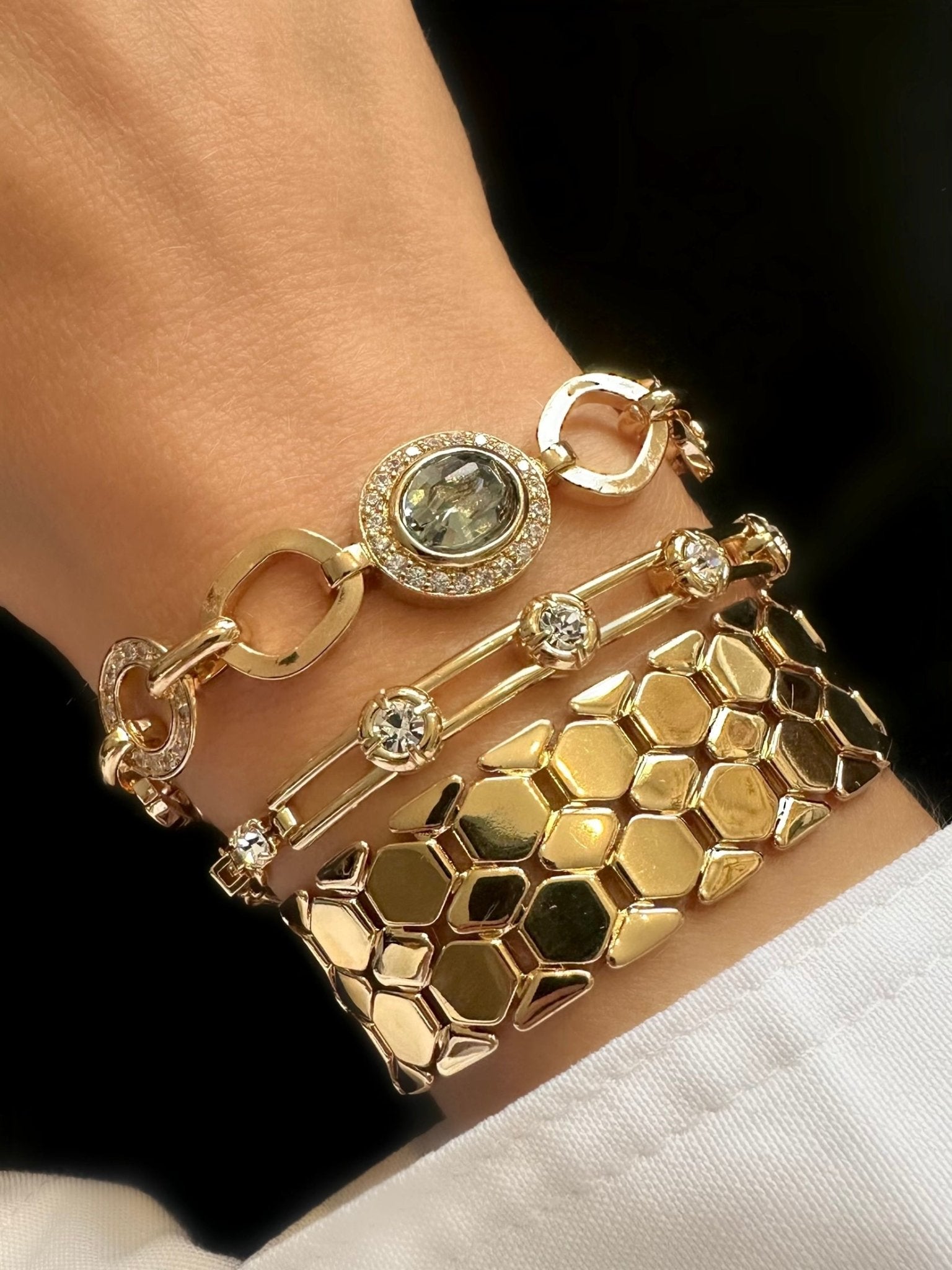 Pulsera Marquesa (Gris) - LE MARSHAND™