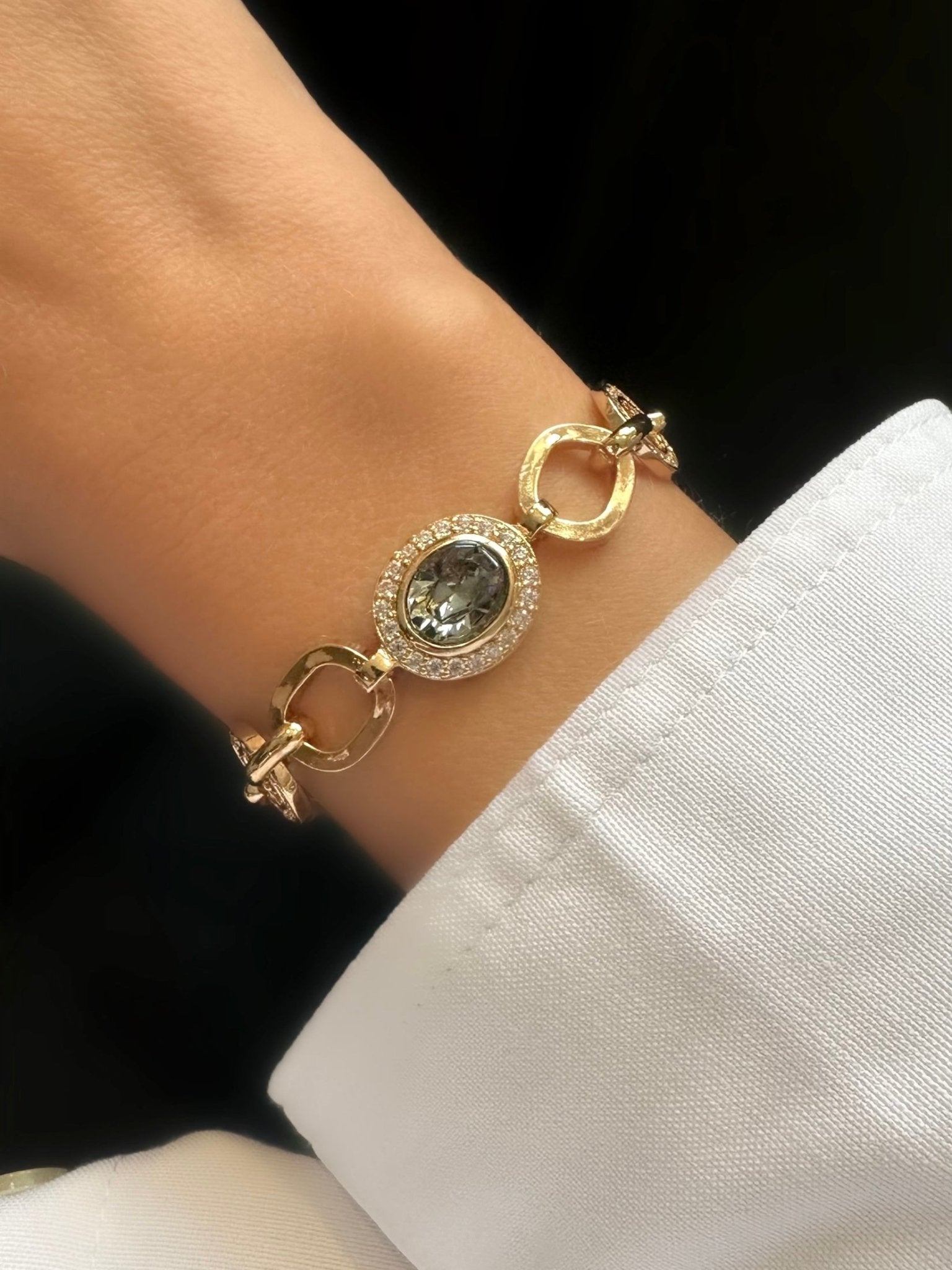 Pulsera Marquesa (Gris) - LE MARSHAND™