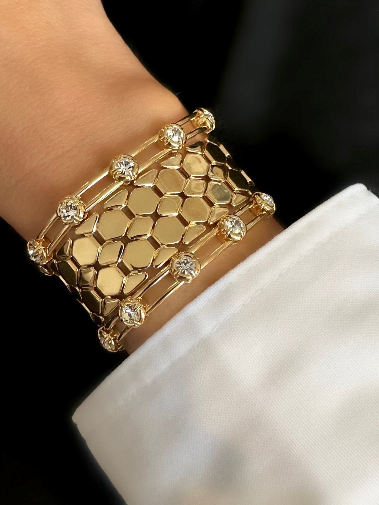Pulsera Mónaco (White) - LE MARSHAND™