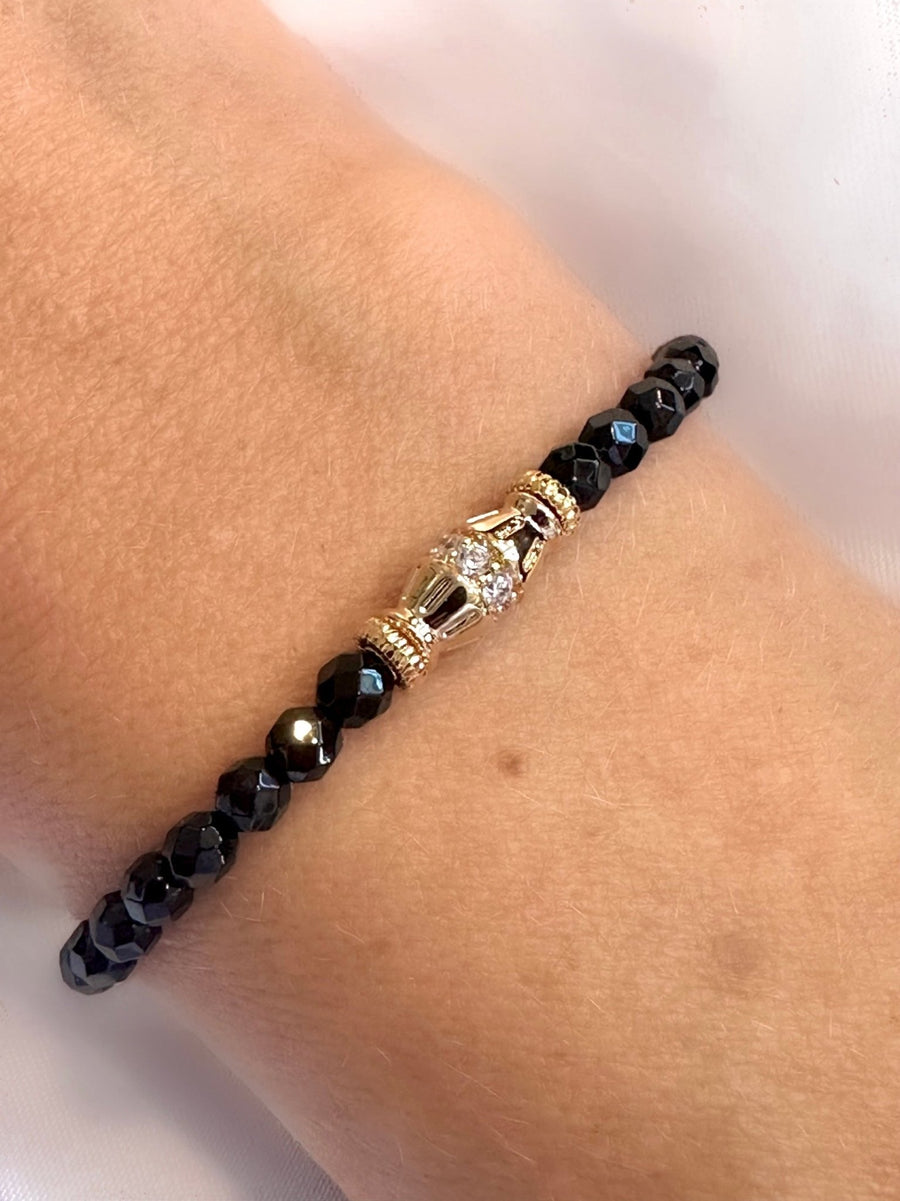 Pulsera Stones Onix Clarisse - LE MARSHAND™