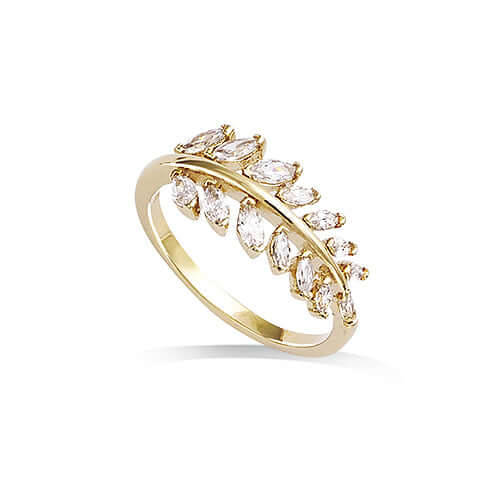 Le Marshand® - Joyería en plata 925, chapado en Oro 24K - Anillo Rama Degradé - Diseños propios - Brazaletes, pulseras, collares y pendientes - Joyería online - Mallorca
