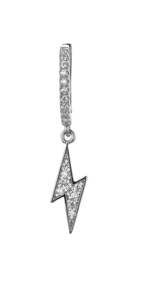 Le Marshand® - Joyería en plata 925, chapado en Oro 24K - Arito Rayo (Plata) - Diseños propios - Brazaletes, pulseras, collares y pendientes - Joyería online - Mallorca