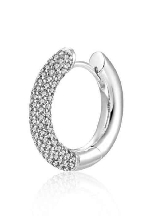 Le Marshand® - Joyería en plata 925, chapado en Oro 24K - Arito Lux Round (Plata) - Diseños propios - Brazaletes, pulseras, collares y pendientes - Joyería online - Mallorca