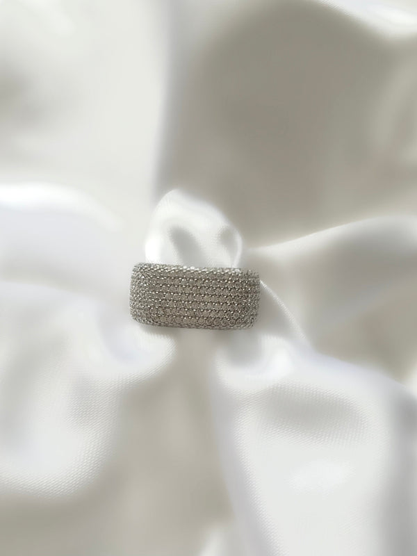 Full Pavé Ring (925 Silver)