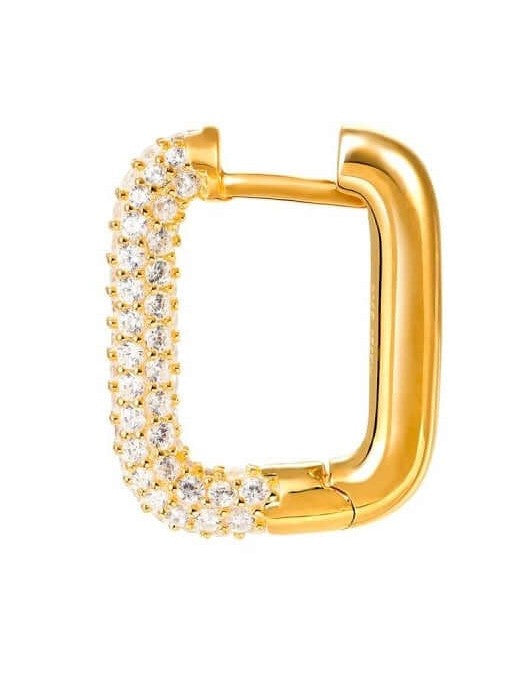 Le Marshand® - Joyería en plata 925, chapado en Oro 24K - Arito Lux Q - Diseños propios - Brazaletes, pulseras, collares y pendientes - Joyería online - Mallorca